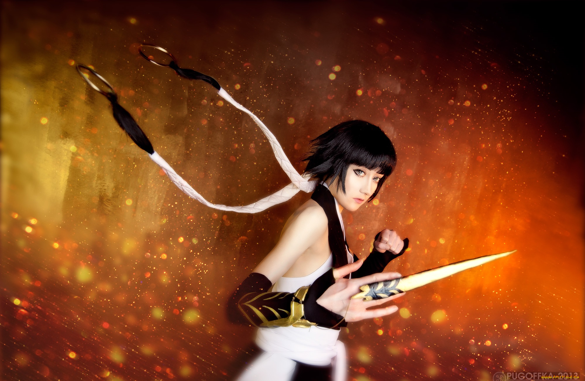 разное, cosplay, , косплей, капитан, жало, девушка, блич, арт