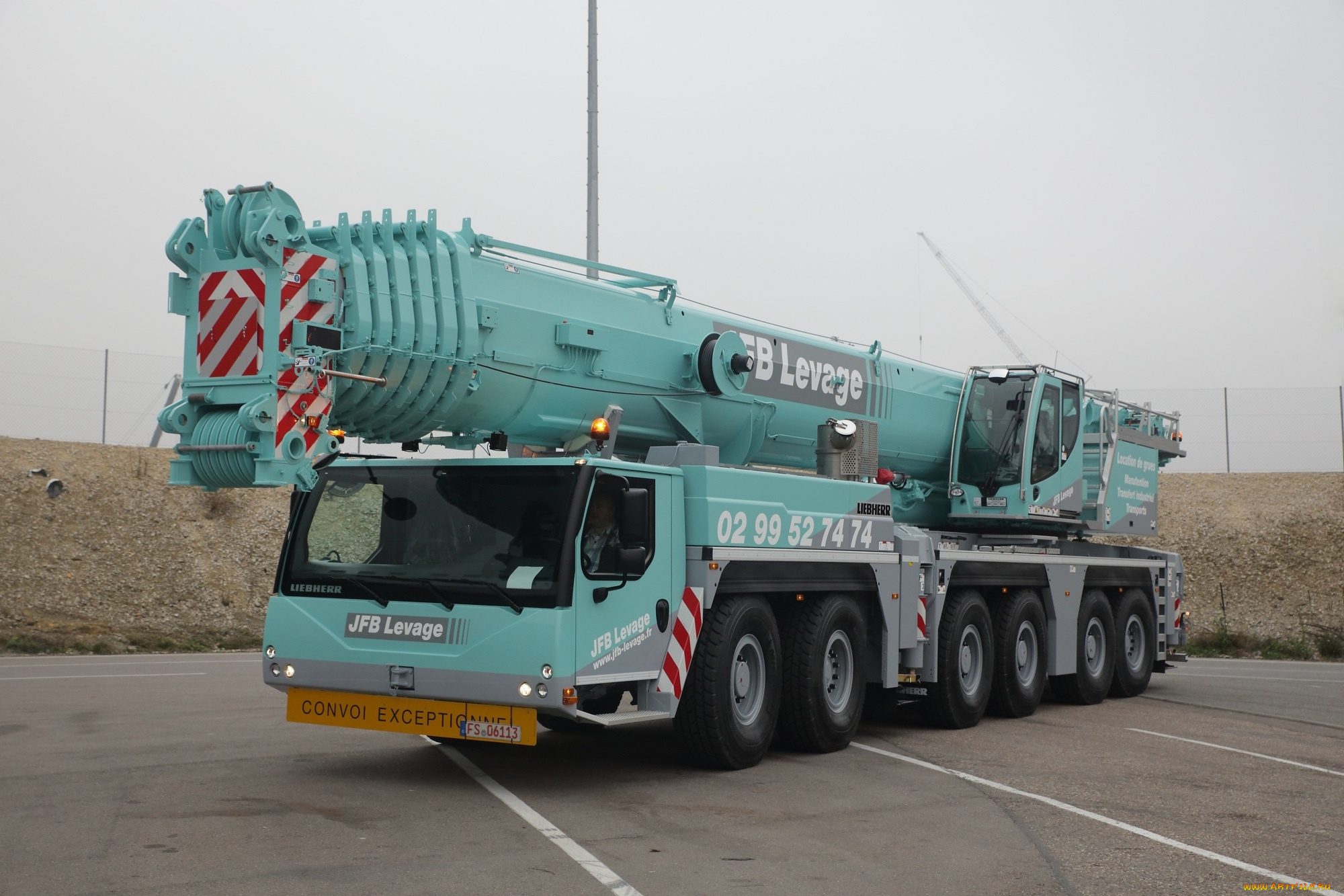 техника, краны, 1300-6-2, ltm, liebherr, 2013г