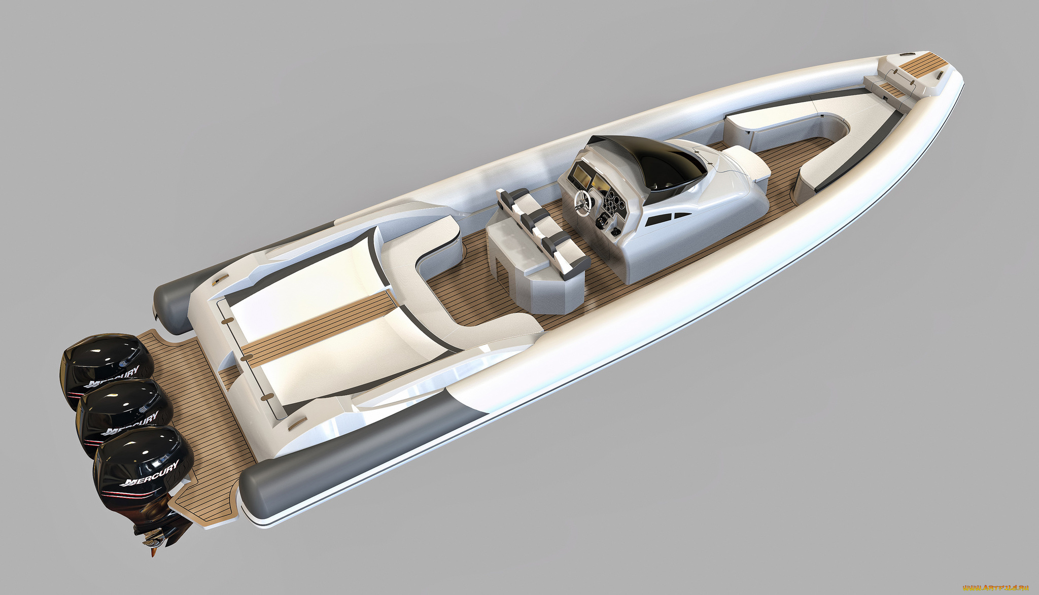 nuova, jolly, prince, 43, cc, корабли, 3d, катер