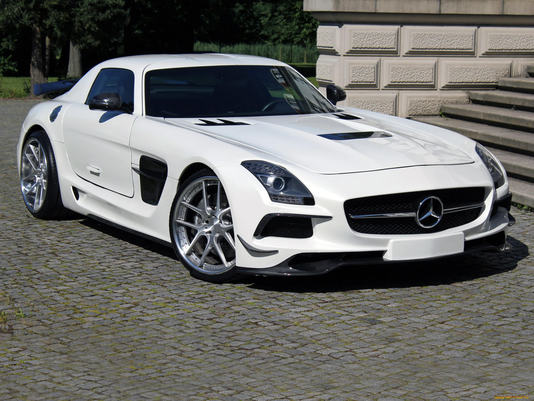 автомобили, mercedes-benz, sga, aerodynamics, sls, 63, amg, black, series, c197, 2014г