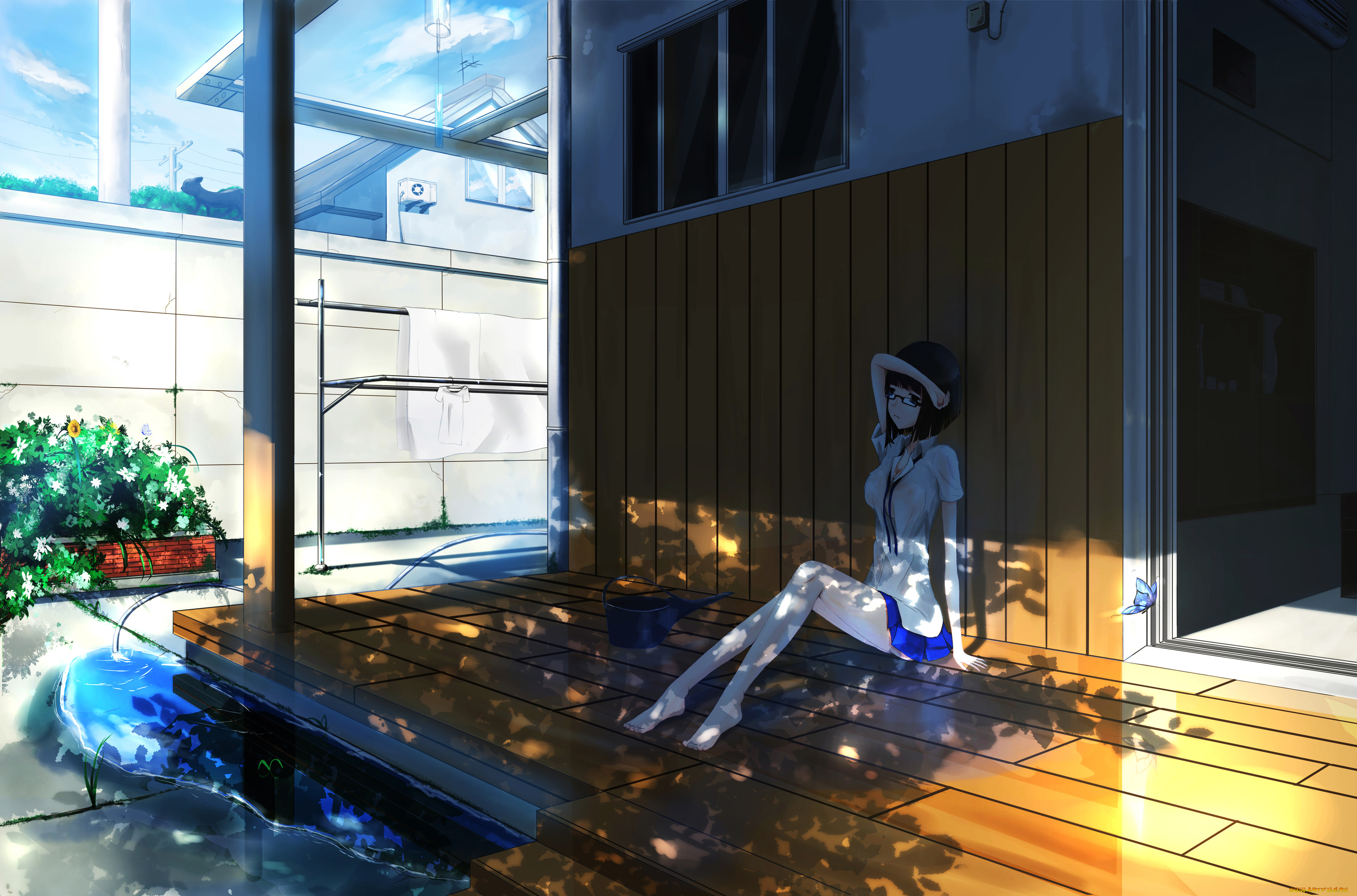 аниме, kikivi, , artbook, девушка, арт, kikivi