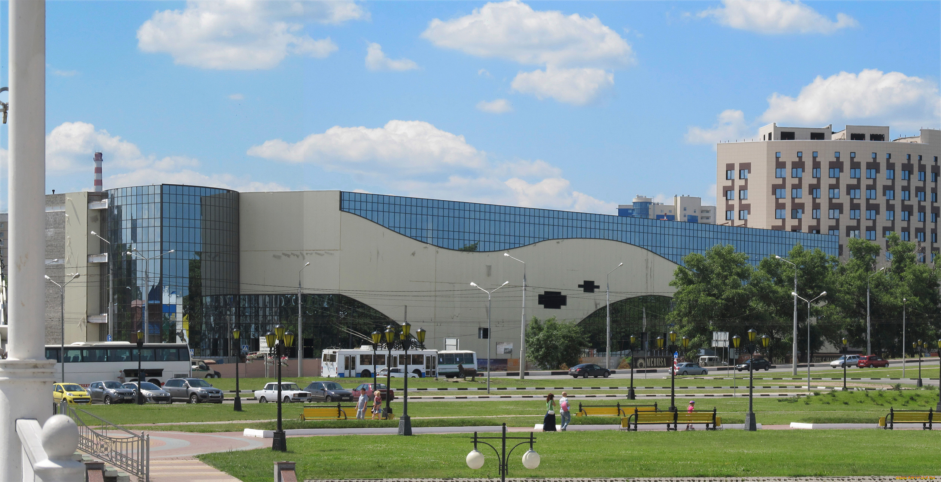 города, -, здания, , дома, комплекс, автоцентр