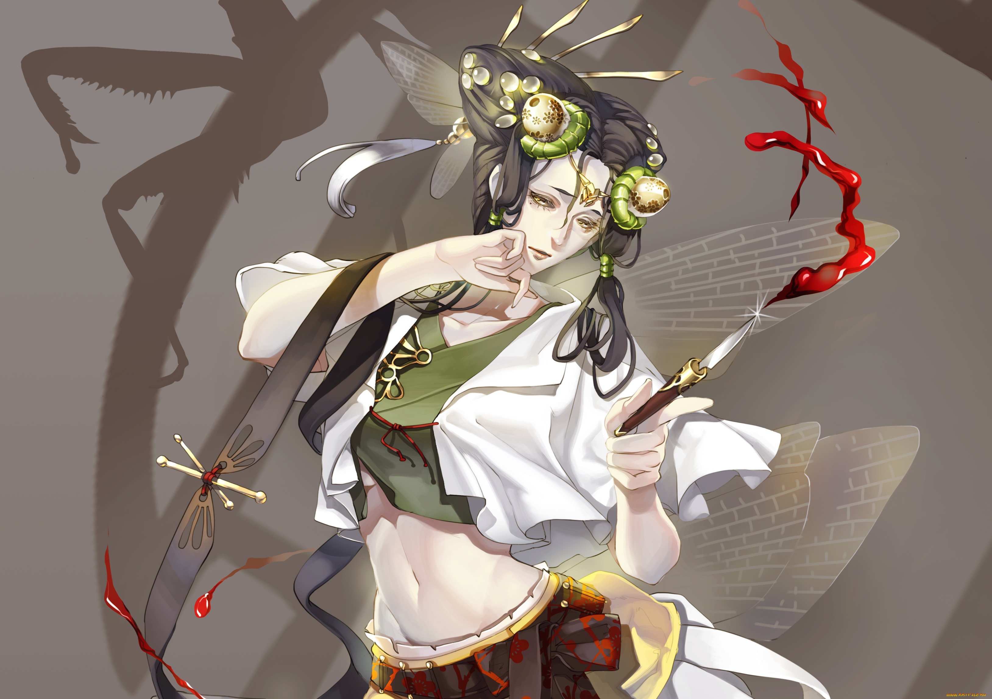 разное, арты, девушка, арт, фон