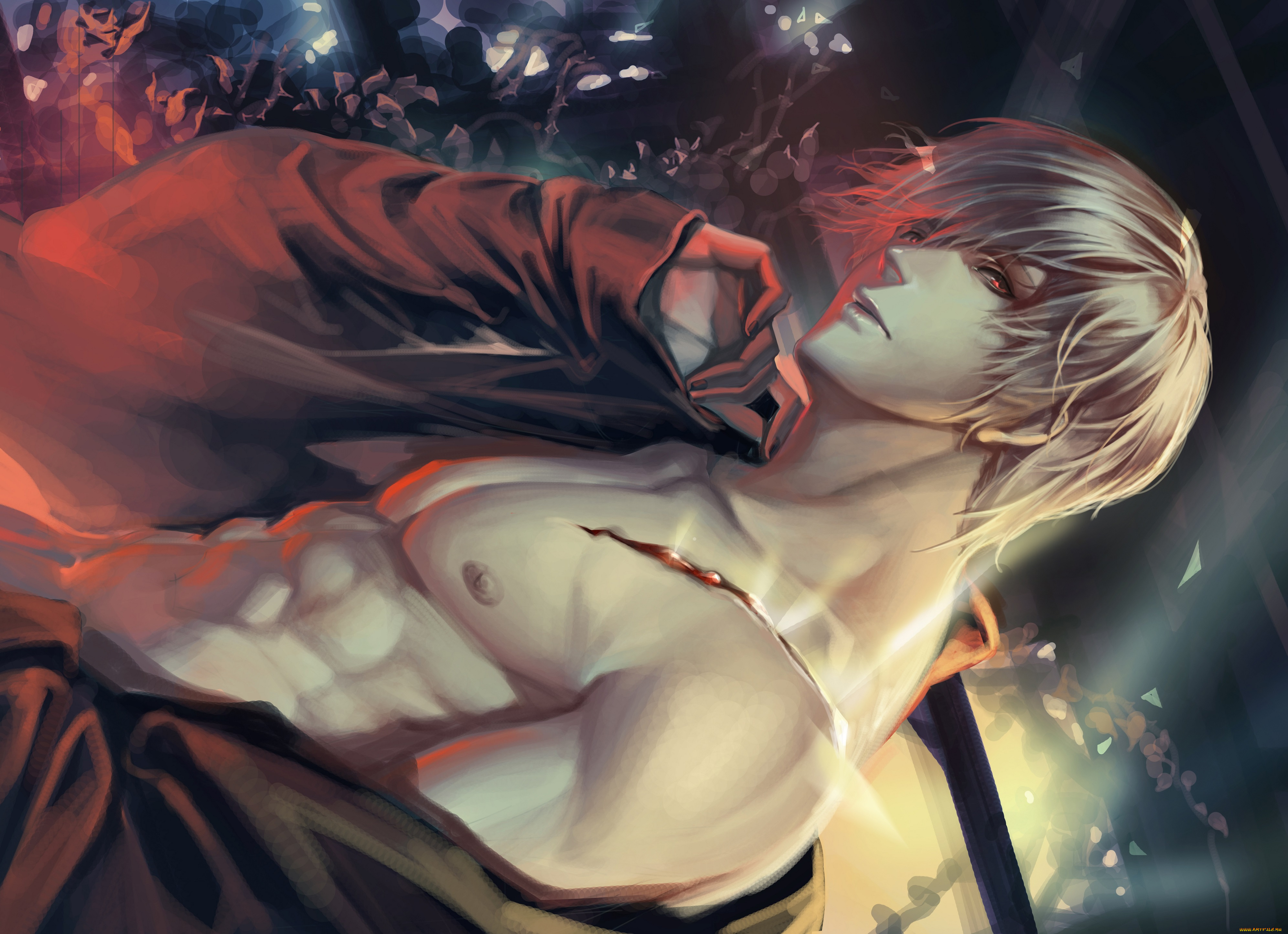 разное, арты, парень, блондин, арт