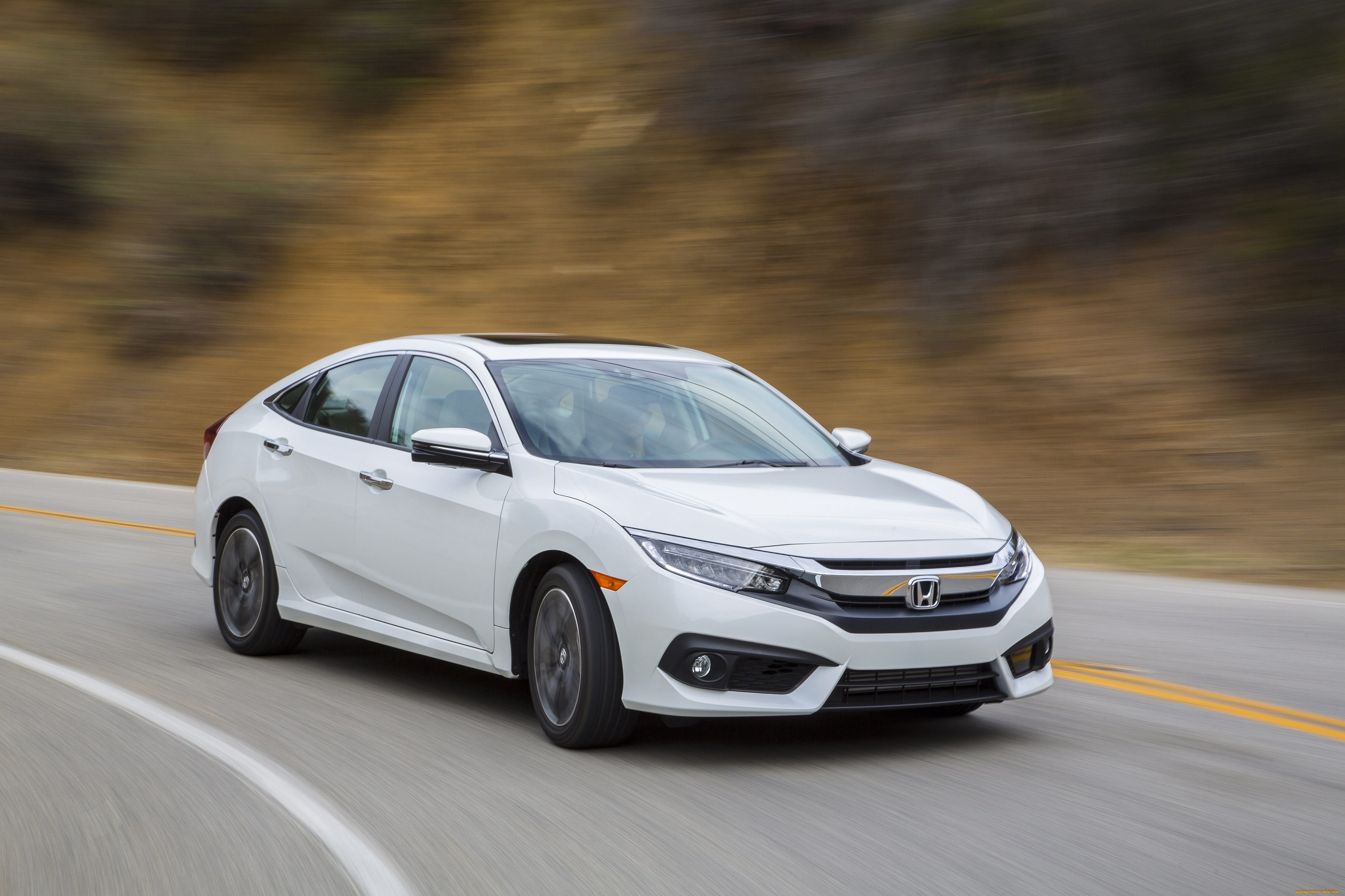 автомобили, honda, us-spec, touring, sedan, civic, 2016г