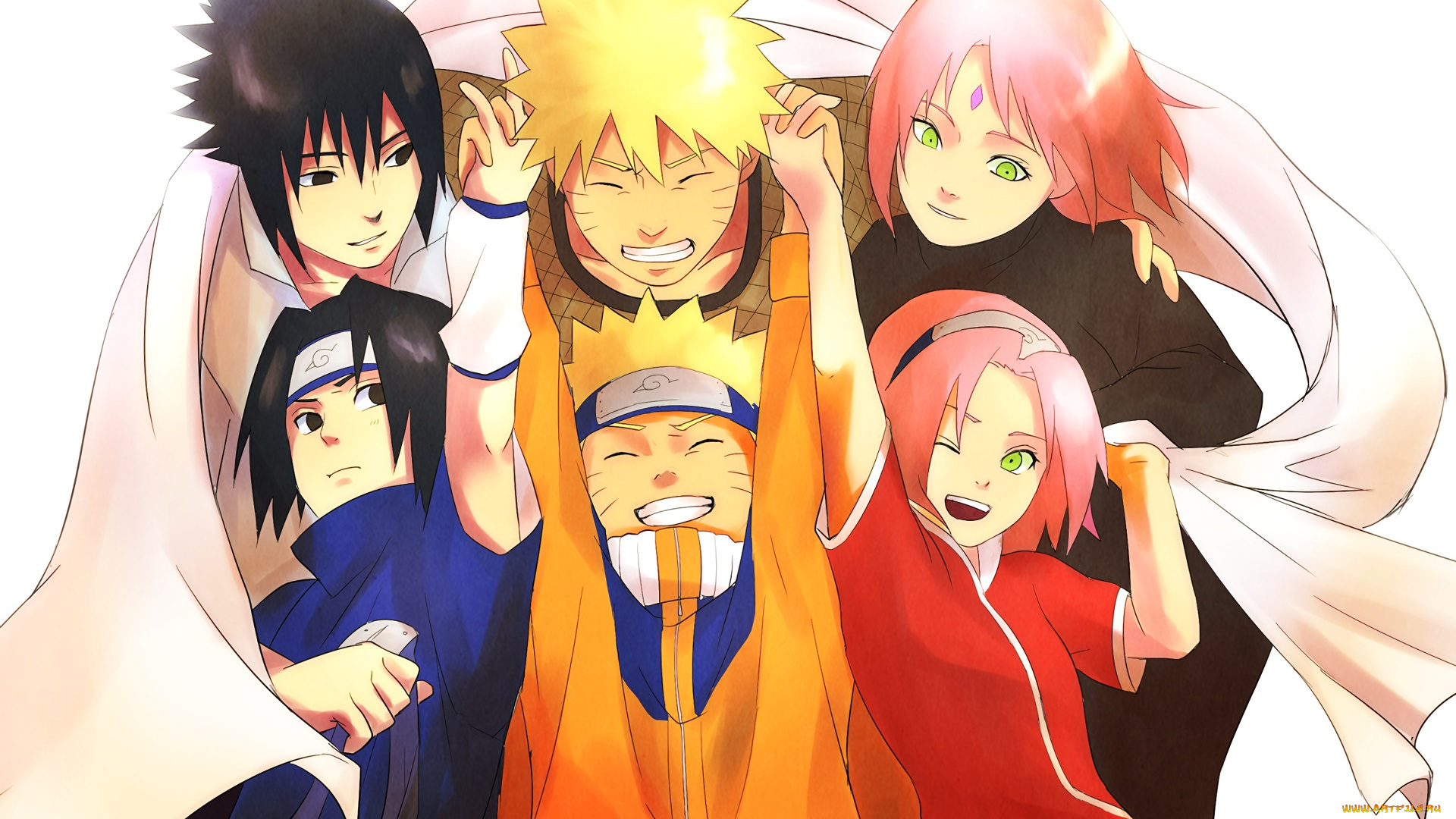 аниме, naruto, персонажи