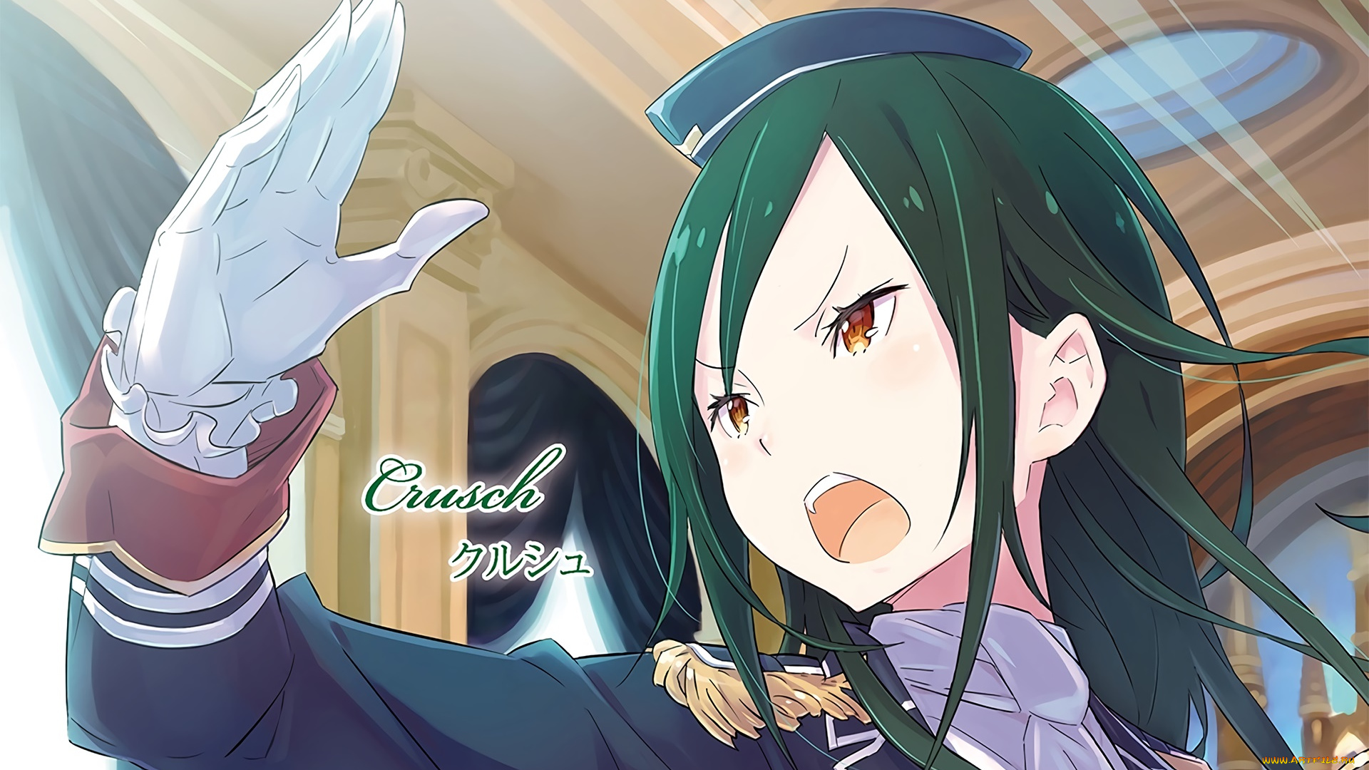 аниме, re, , zero, kara, hajimeru, isekai, seikatsu, фон, взгляд, девушка