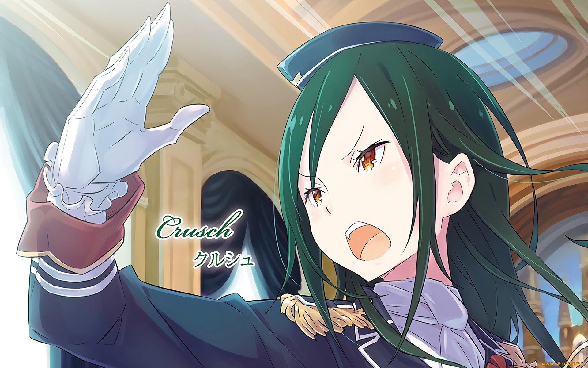 аниме, re, , zero, kara, hajimeru, isekai, seikatsu, фон, взгляд, девушка