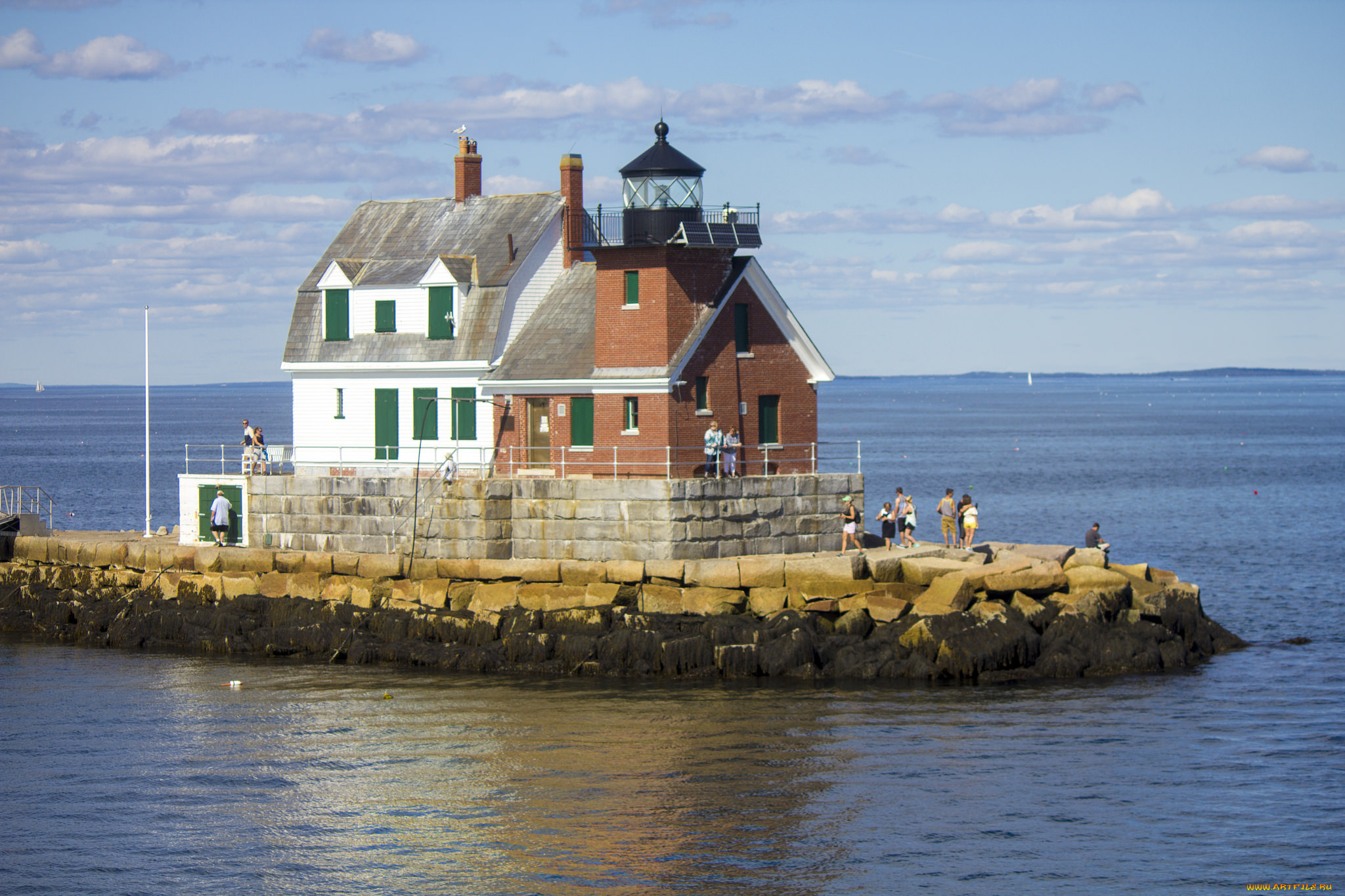 природа, маяки, маяк, побережье