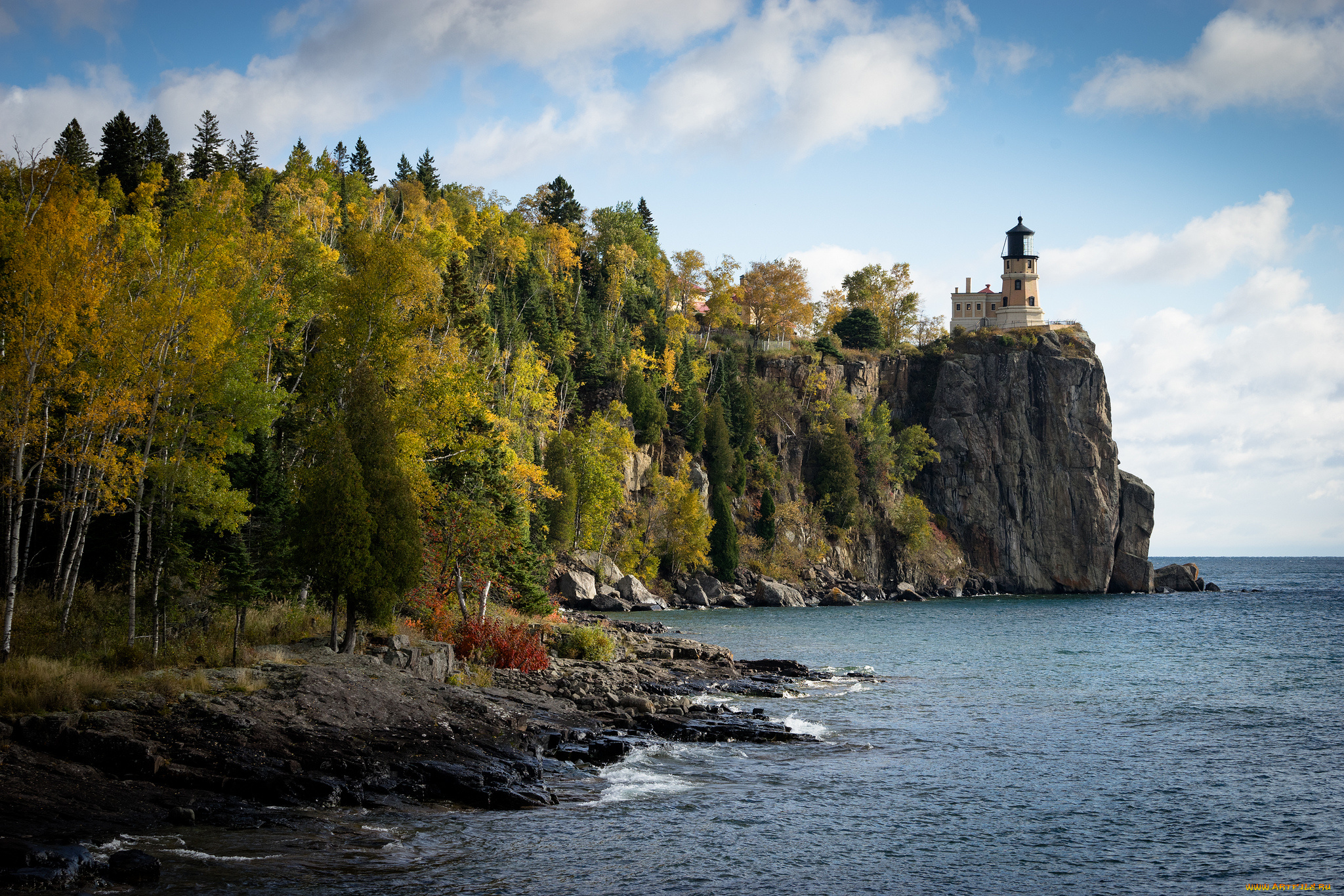 природа, маяки, побережье, маяк