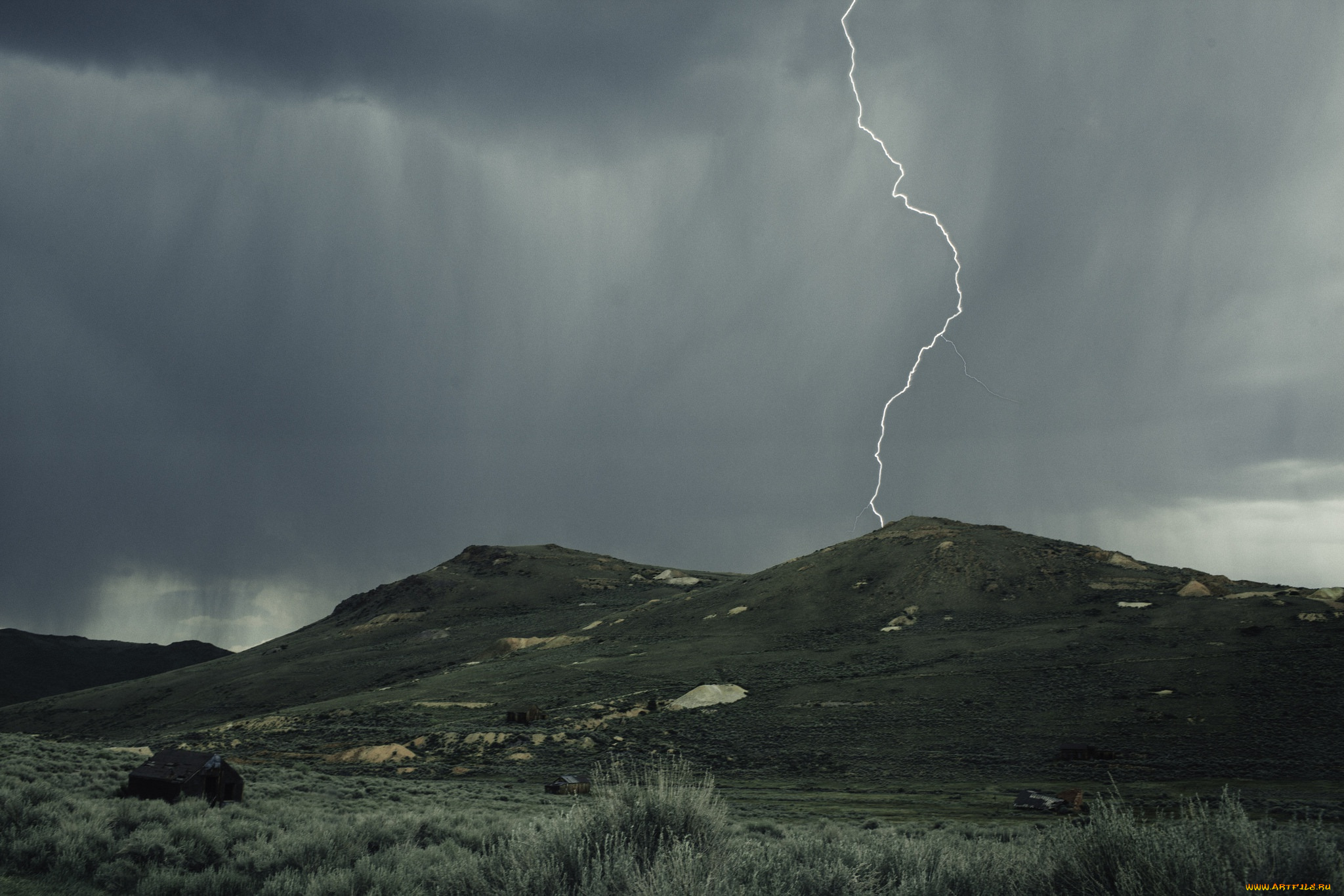 природа, молния, , гроза, тучи