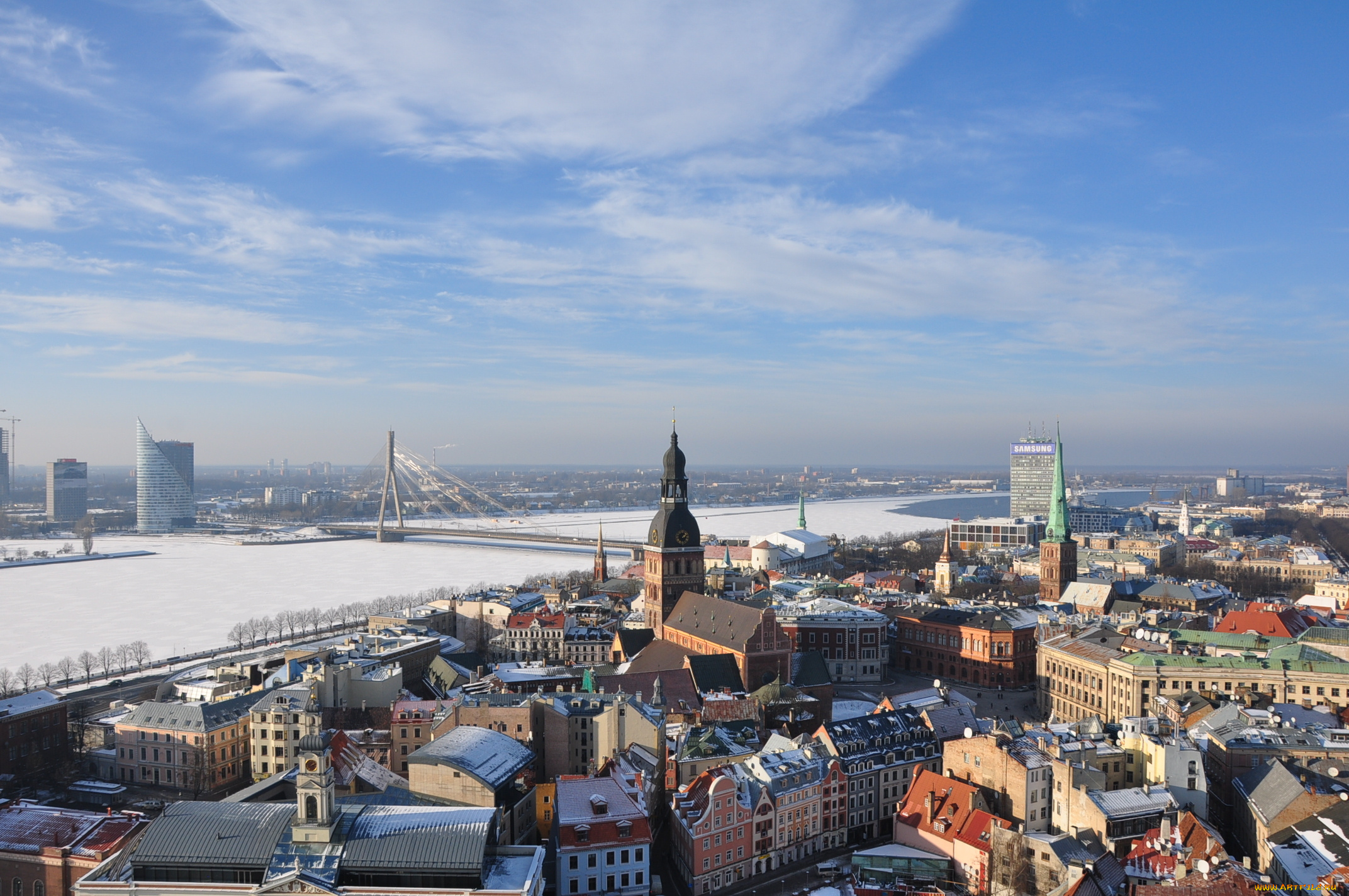 города, рига, , латвия, рига, река, небо, riga, мост, архитектура, latvia