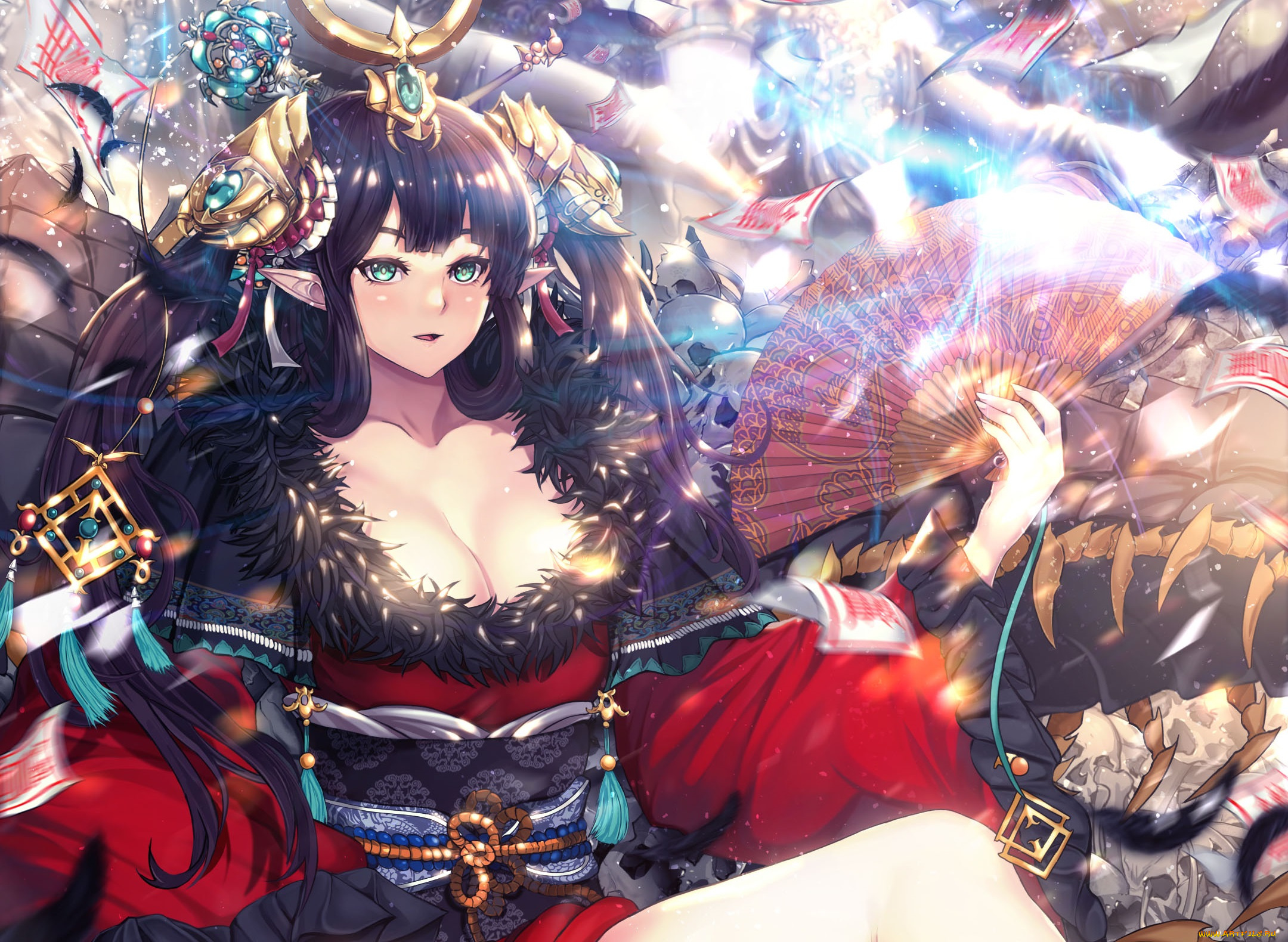 аниме, животные, , существа, beluga, dolphin