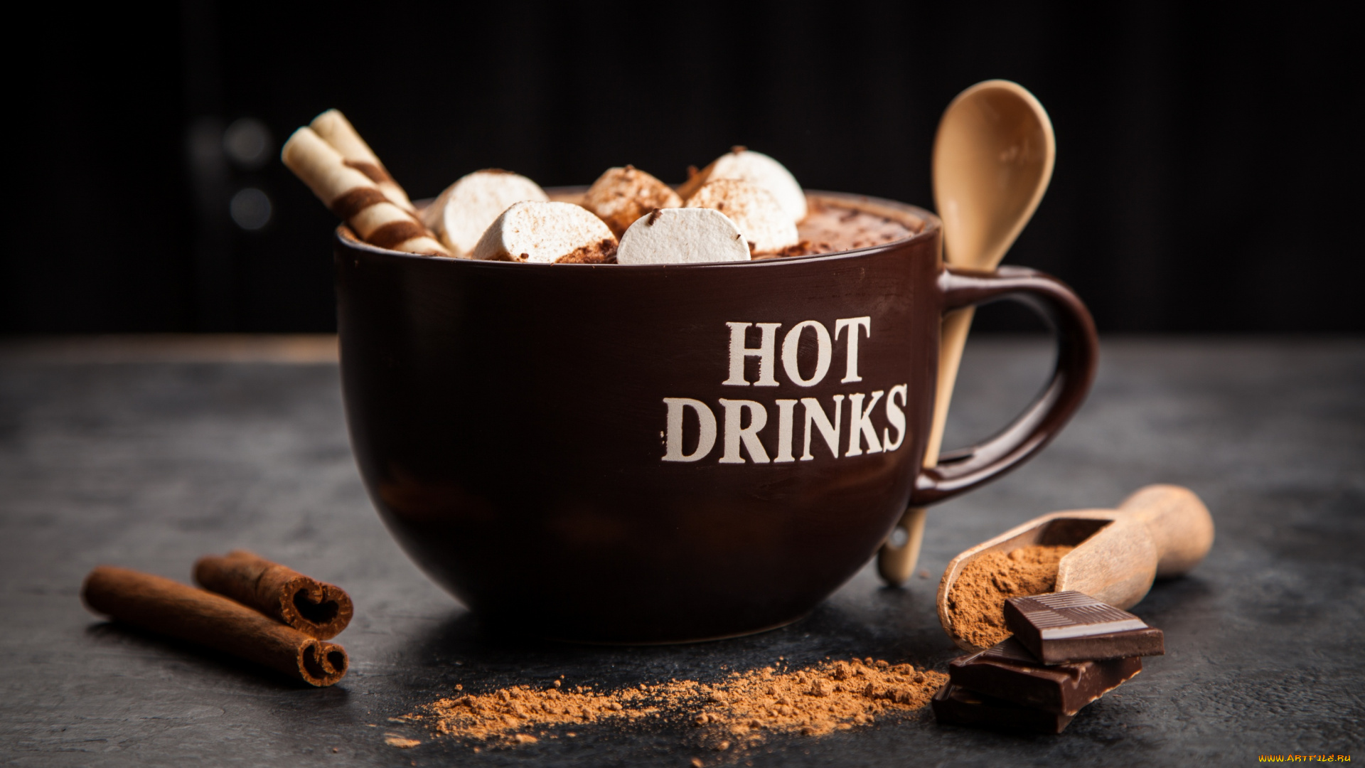 еда, кофе, , кофейные, зёрна, какао, корица, шоколад, напиток