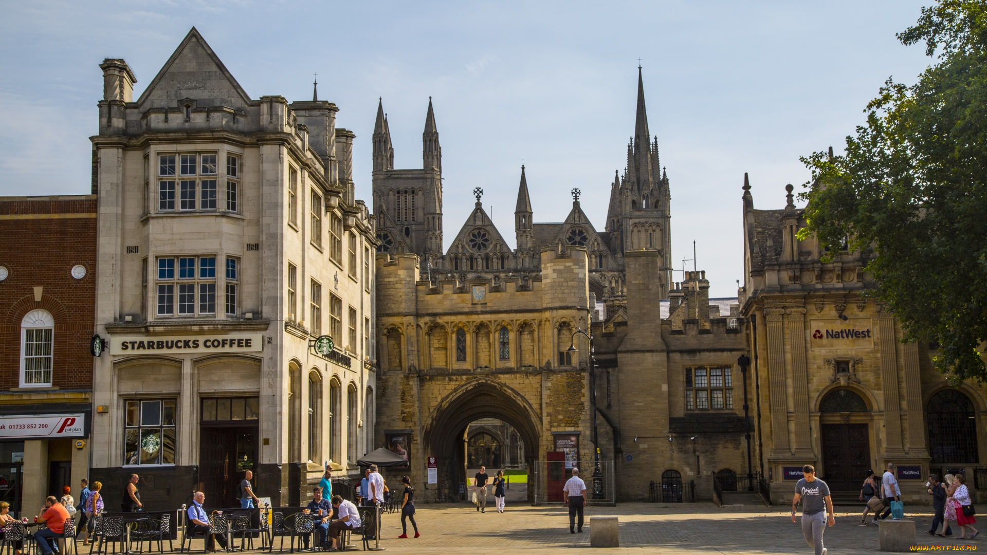 peterborough, cathedral, города, -, католические, соборы, , костелы, , аббатства, peterborough, cathedral