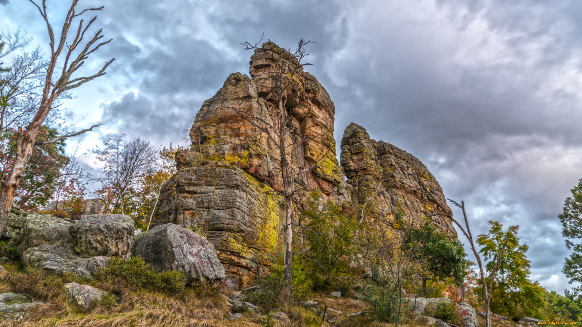 природа, горы, простор