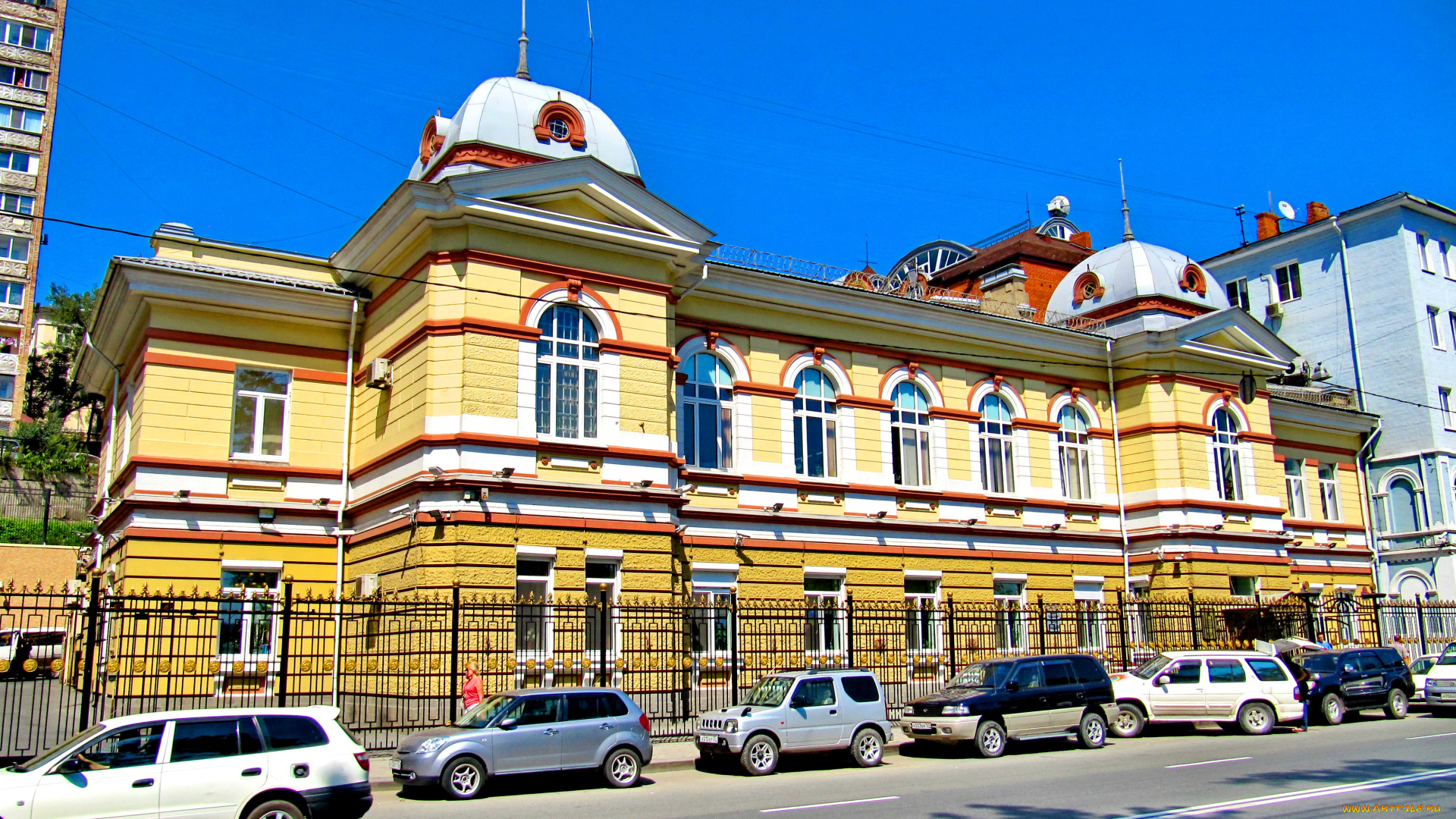 владивосток, города, -, здания, , дома, россия, здание, город