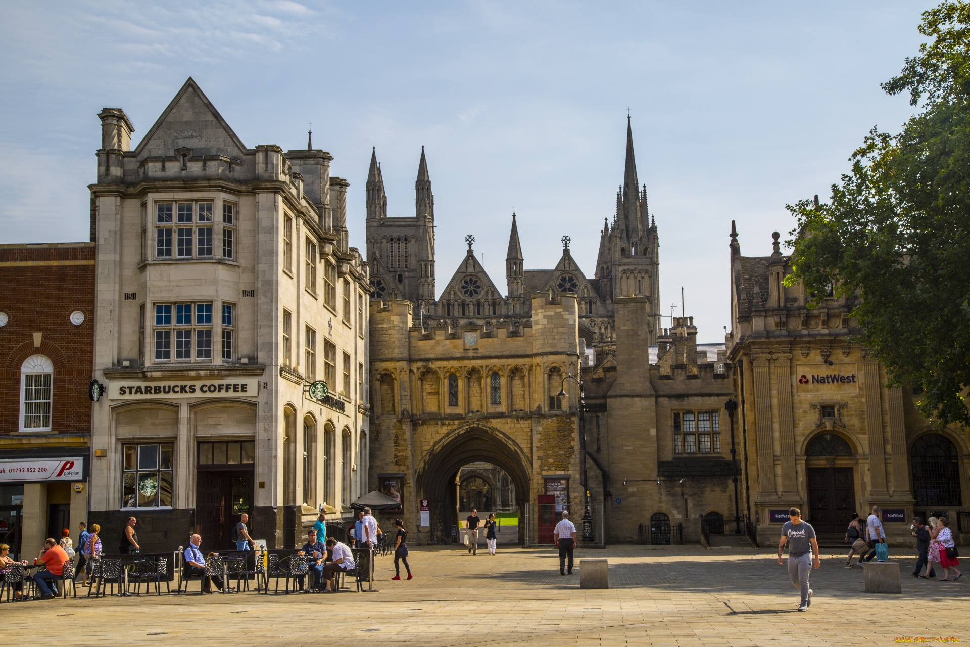 peterborough, cathedral, города, -, католические, соборы, , костелы, , аббатства, peterborough, cathedral