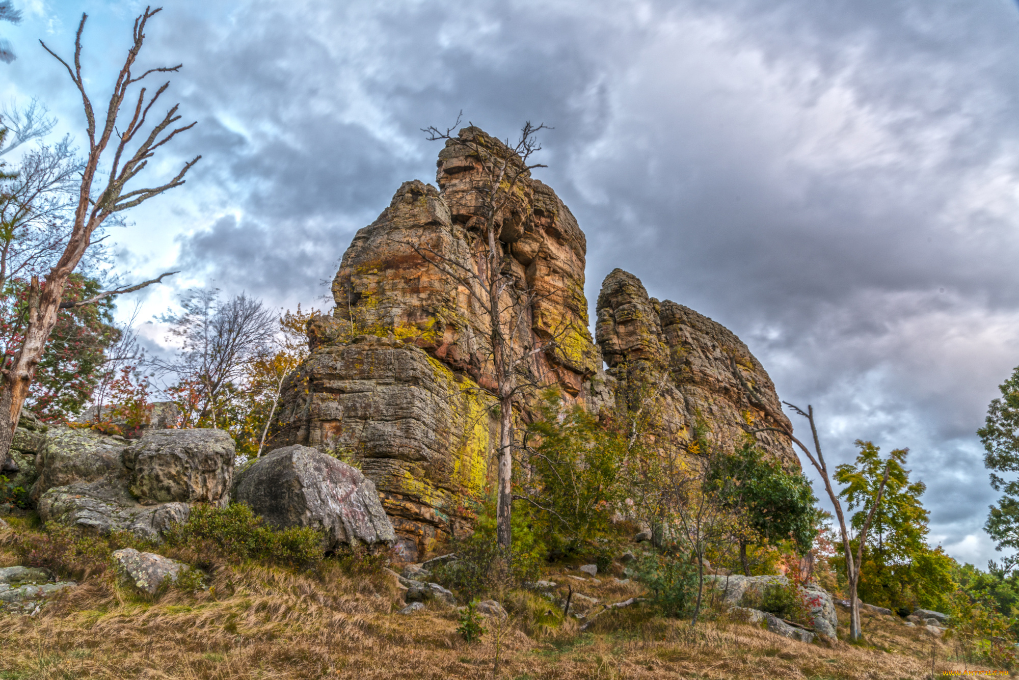 природа, горы, простор