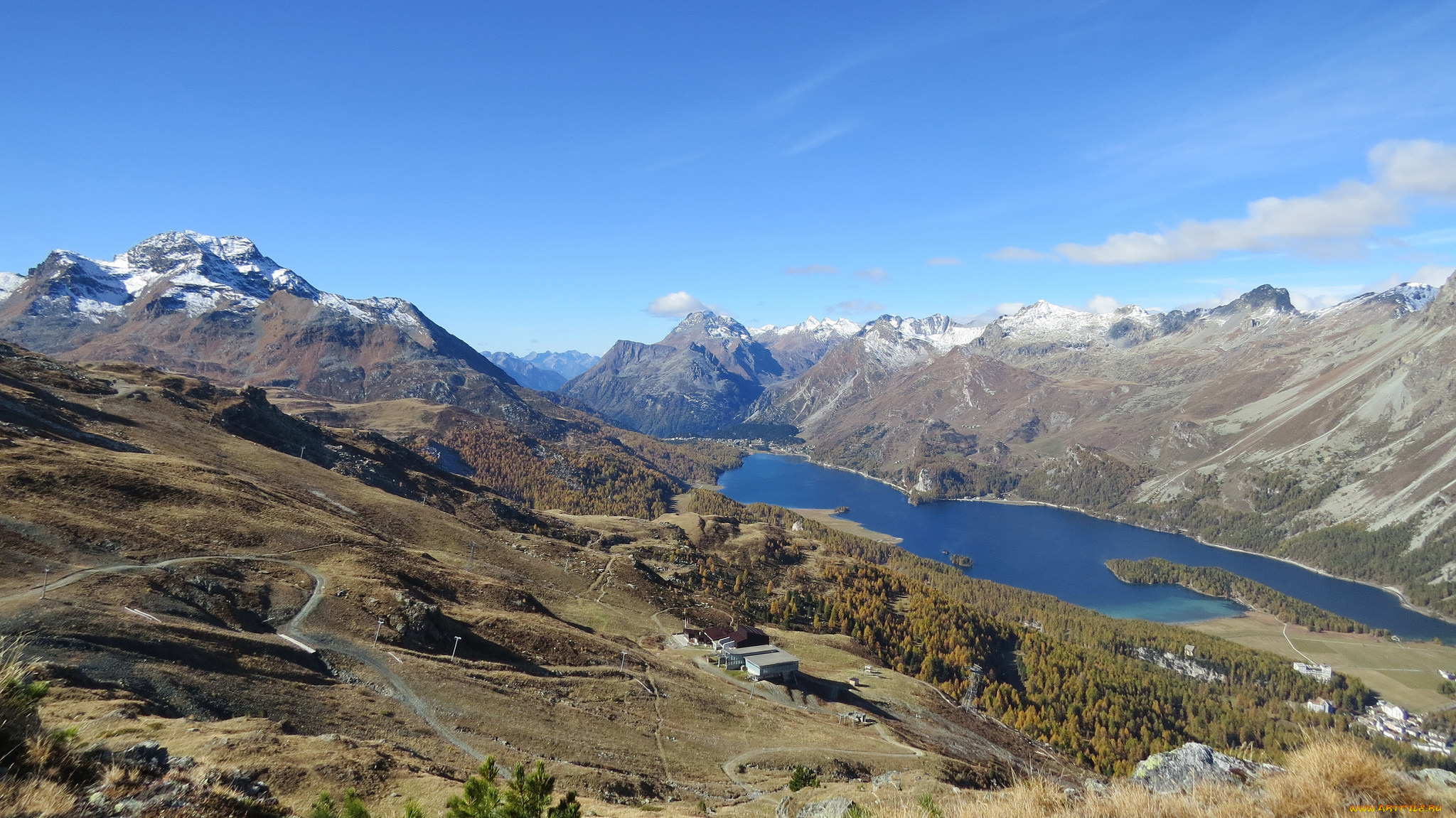 природа, горы, облака