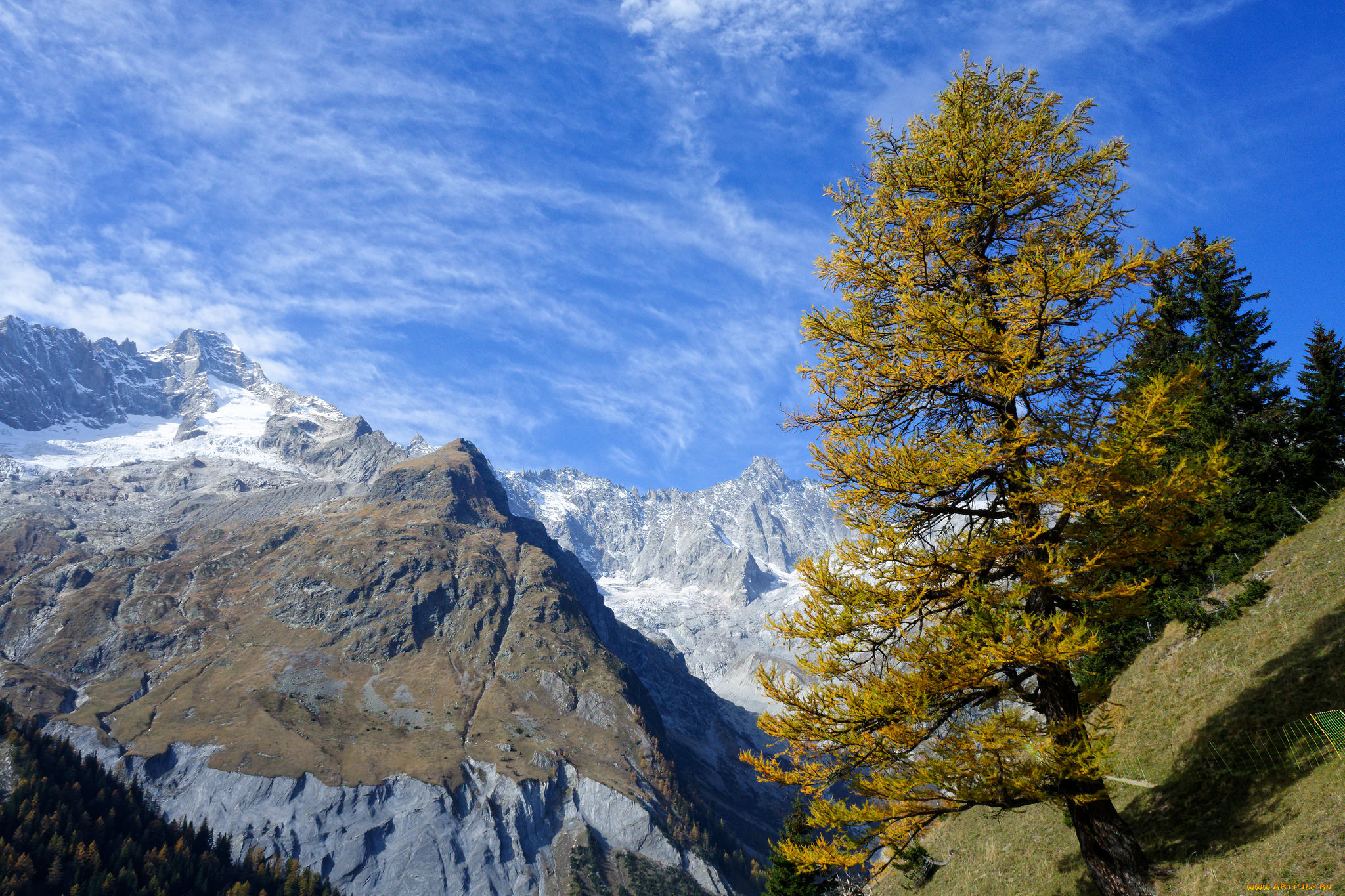 природа, горы, простор