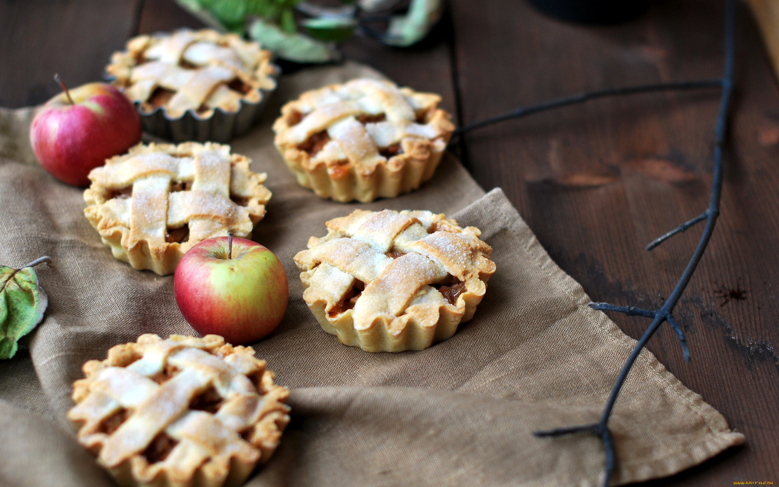 еда, пирожные, , кексы, , печенье, кексы, яблоки