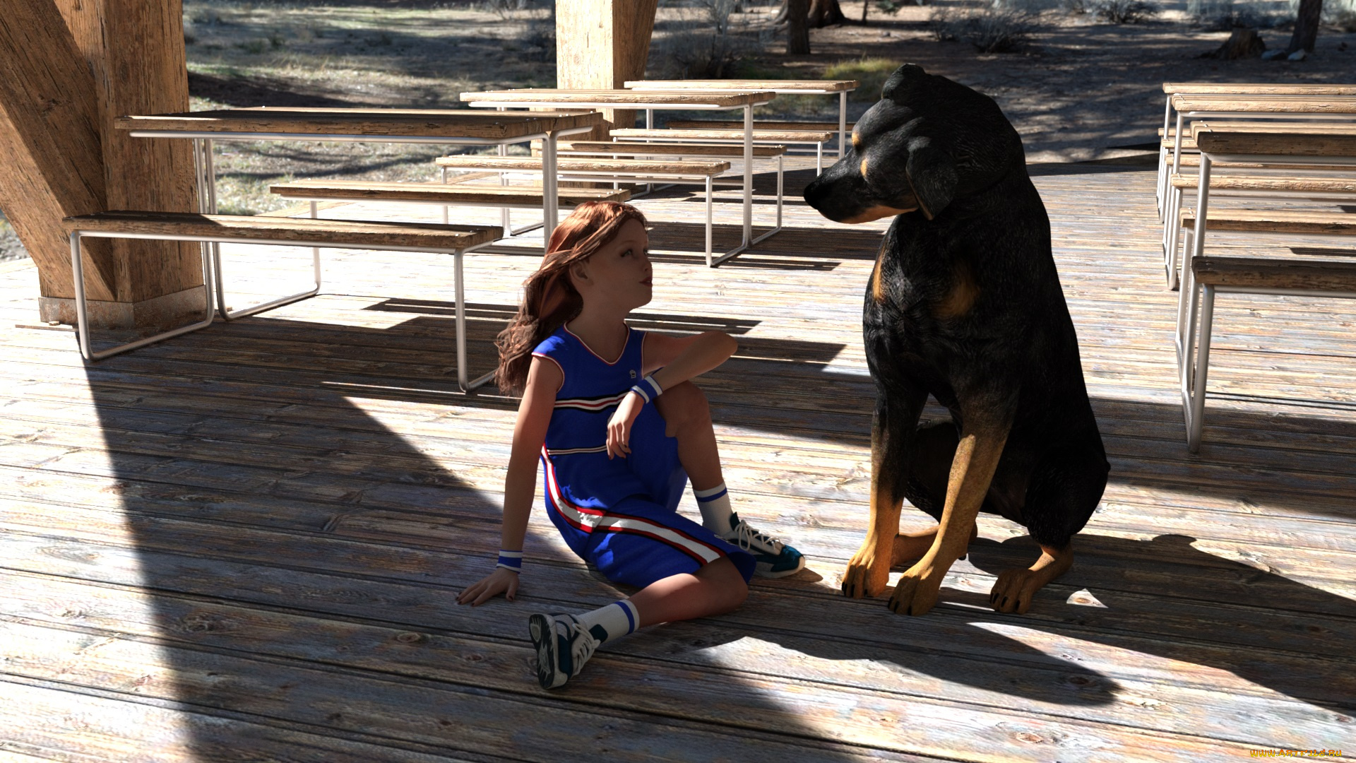 3д, графика, люди, и, животные, , people, and, animals, девушка, взгляд, фон