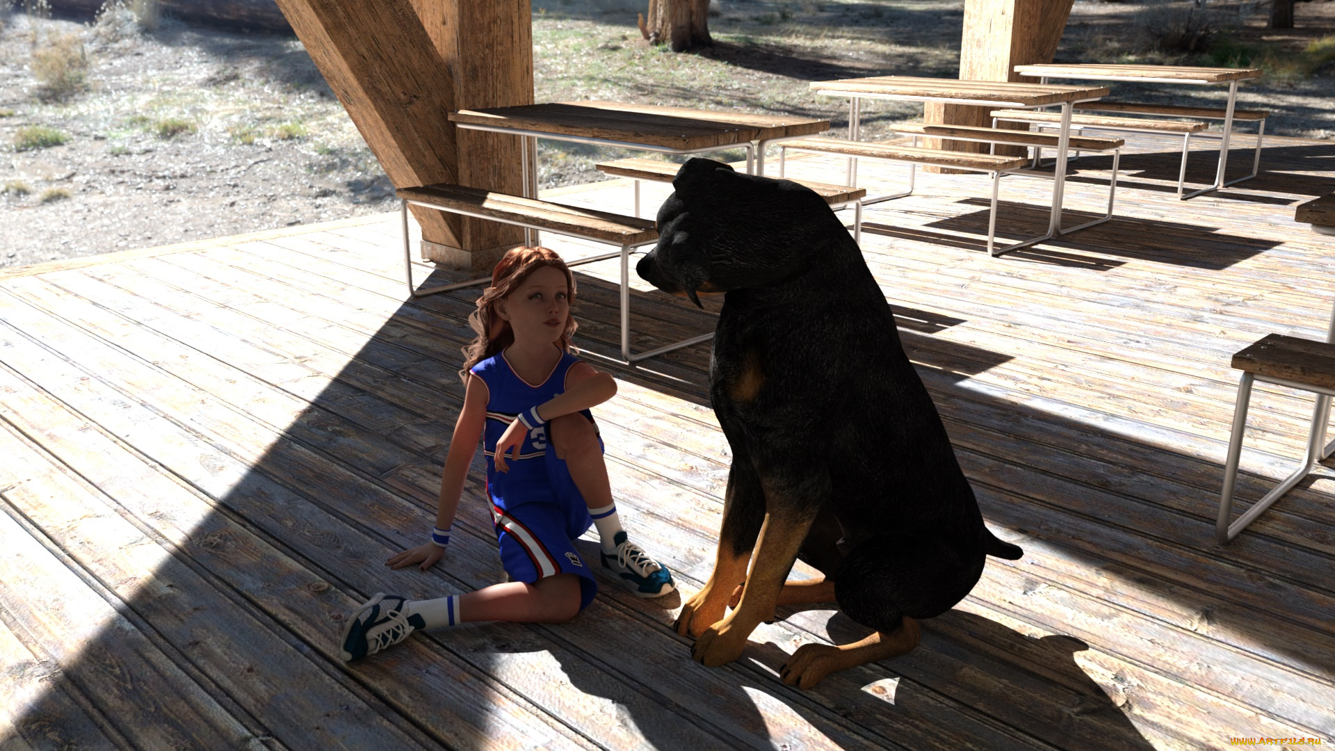 3д, графика, люди, и, животные, , people, and, animals, девушка, взгляд, фон