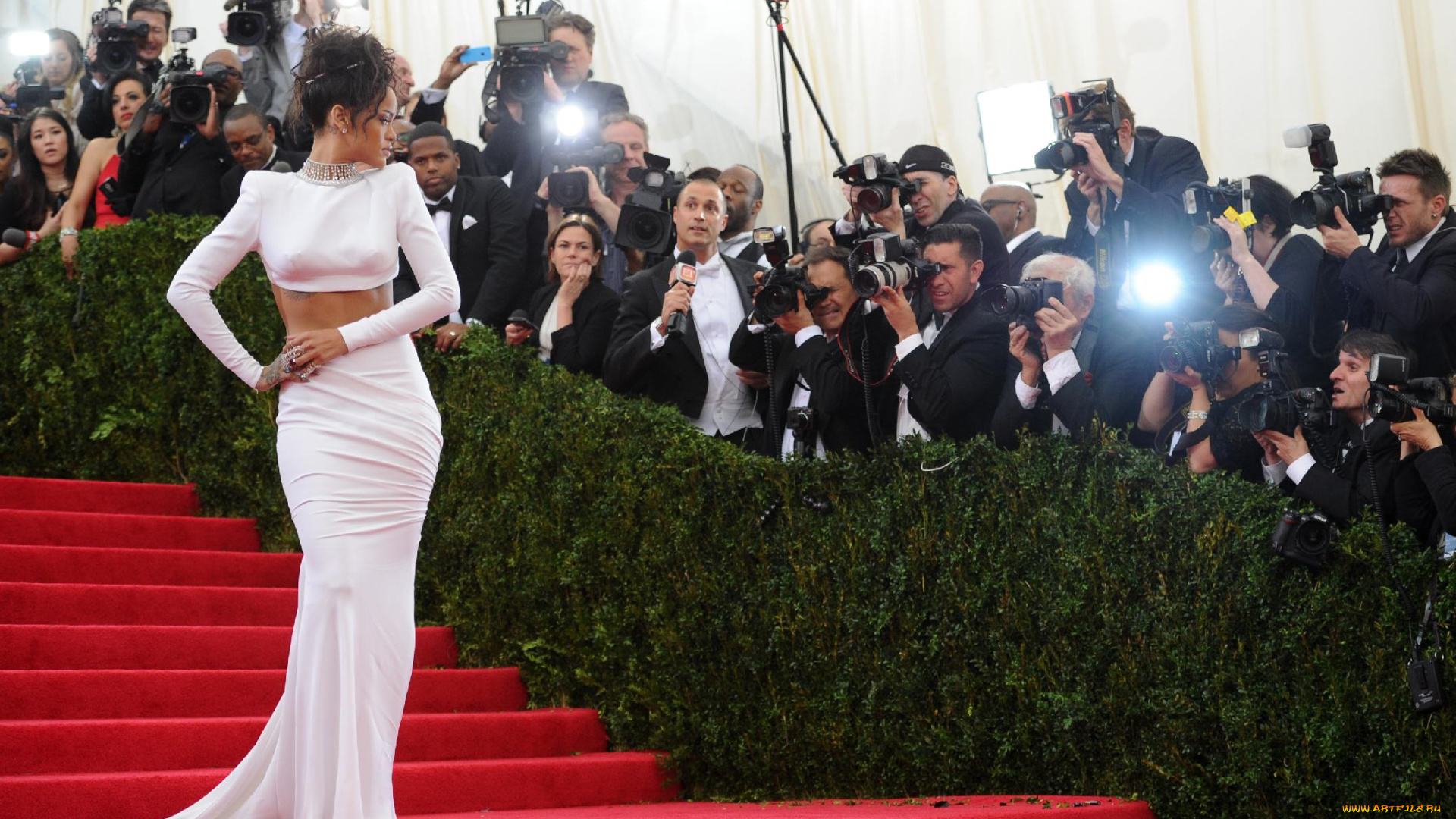 музыка, rihanna, певица, рианна, люди, платье