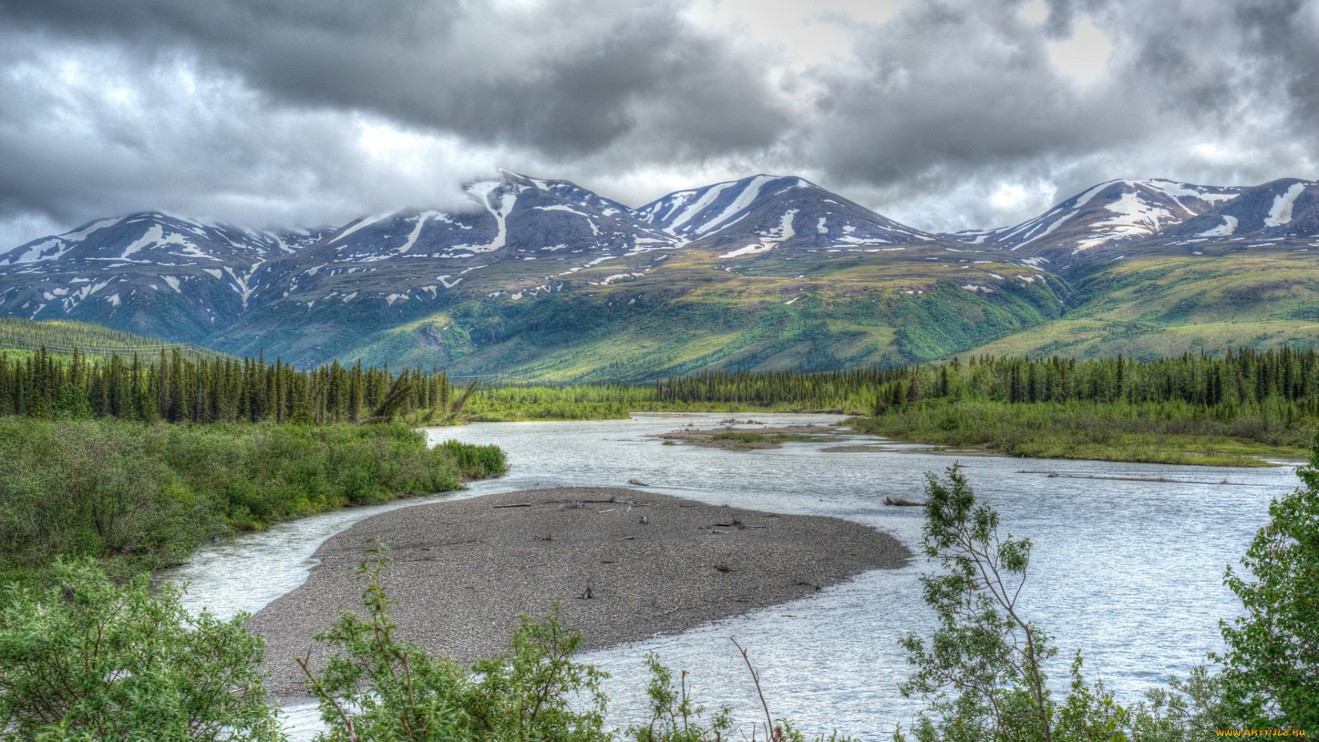 природа, реки, озера, простор