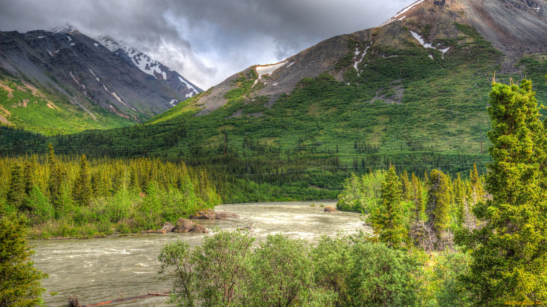 природа, реки, озера, простор