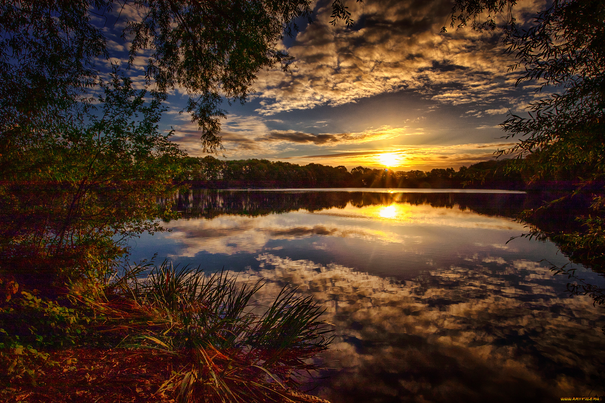 природа, восходы, закаты, простор