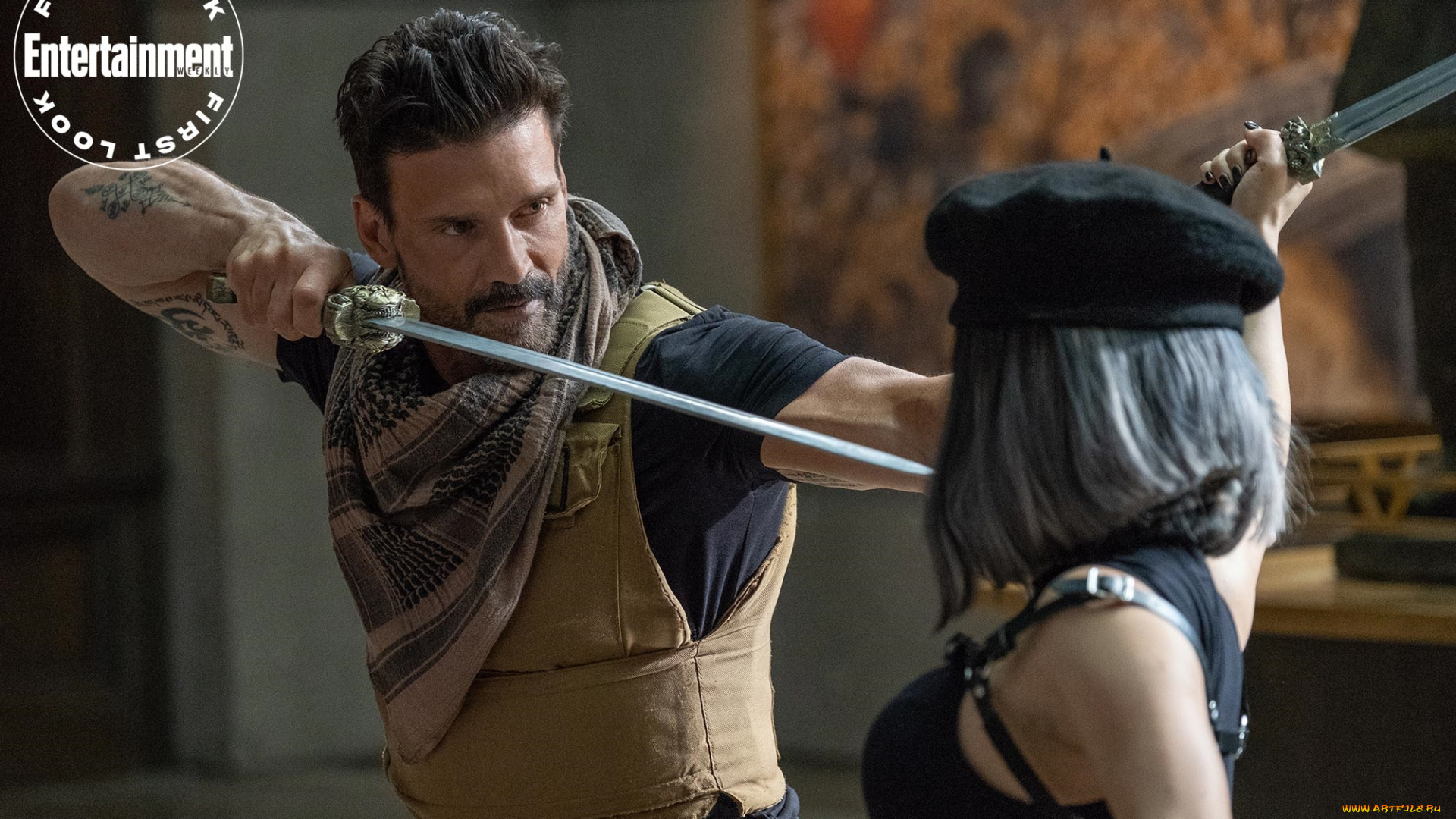 boss, level, , , , 2021, , кино, фильмы, boss, level, день, курка, боевик, фантастика, детектив, аннабелль, уоллис, фрэнк, грилло, roy, pulver, boss, level, frank, grillo, кадры, фильм