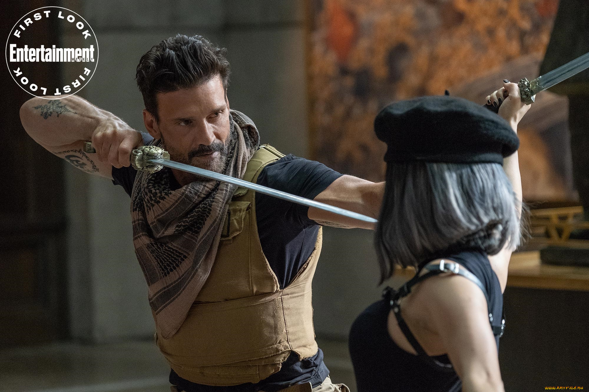 boss, level, , , , 2021, , кино, фильмы, boss, level, день, курка, боевик, фантастика, детектив, аннабелль, уоллис, фрэнк, грилло, roy, pulver, boss, level, frank, grillo, кадры, фильм