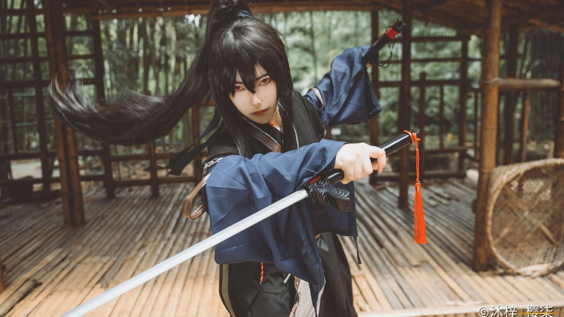 сюэ, ян, девушки, -, креатив, , косплей, косплей, сюэ, ян, зелень, магистр, дьявольского, культа