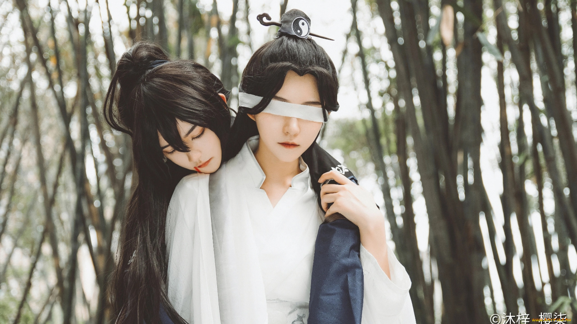 сюэ, ян, и, сяо, синчень, девушки, -, креатив, , косплей, косплей, сюэ, ян, сяо, синчень, зелень, магистр, дьявольского, культа