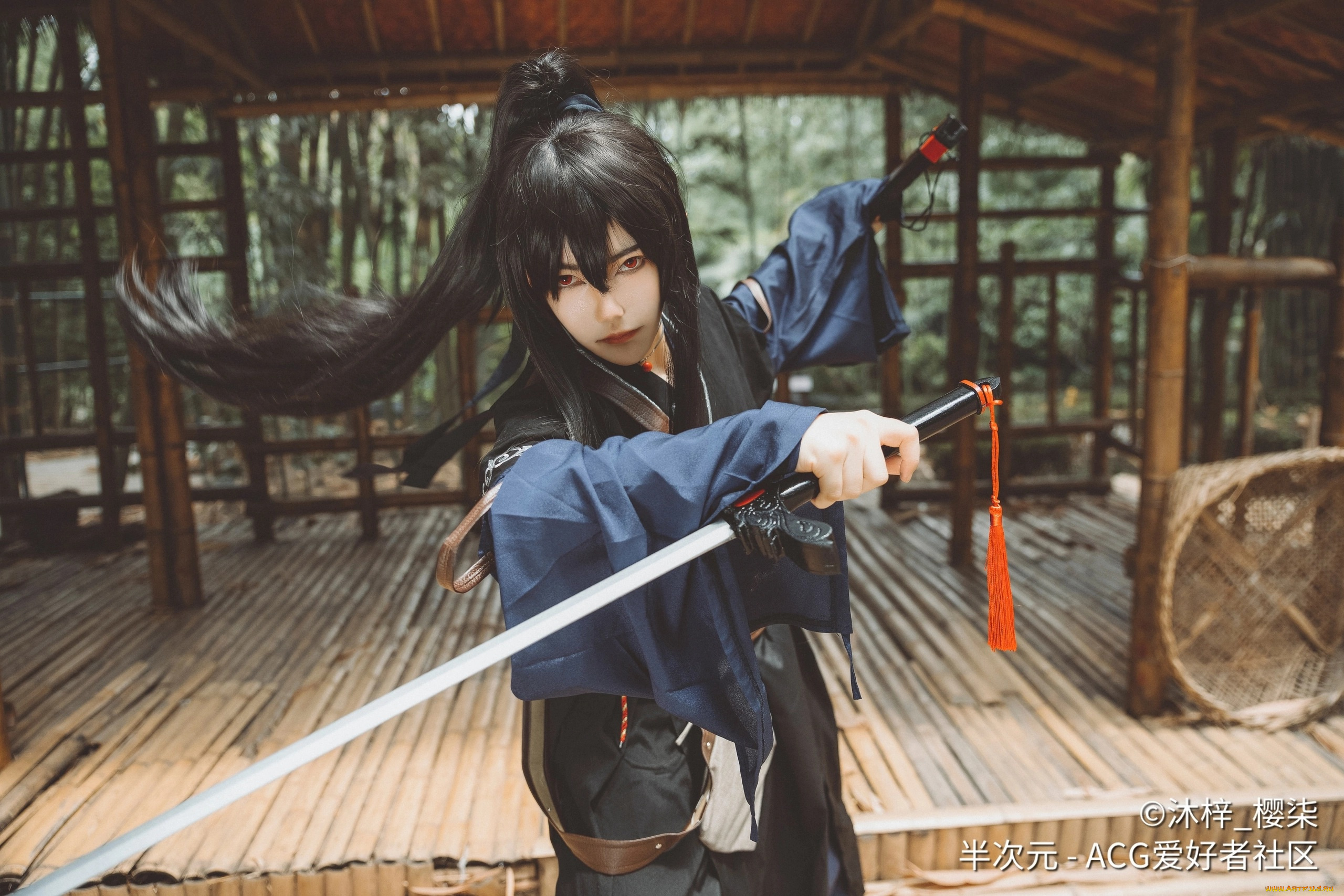 сюэ, ян, девушки, -, креатив, , косплей, косплей, сюэ, ян, зелень, магистр, дьявольского, культа