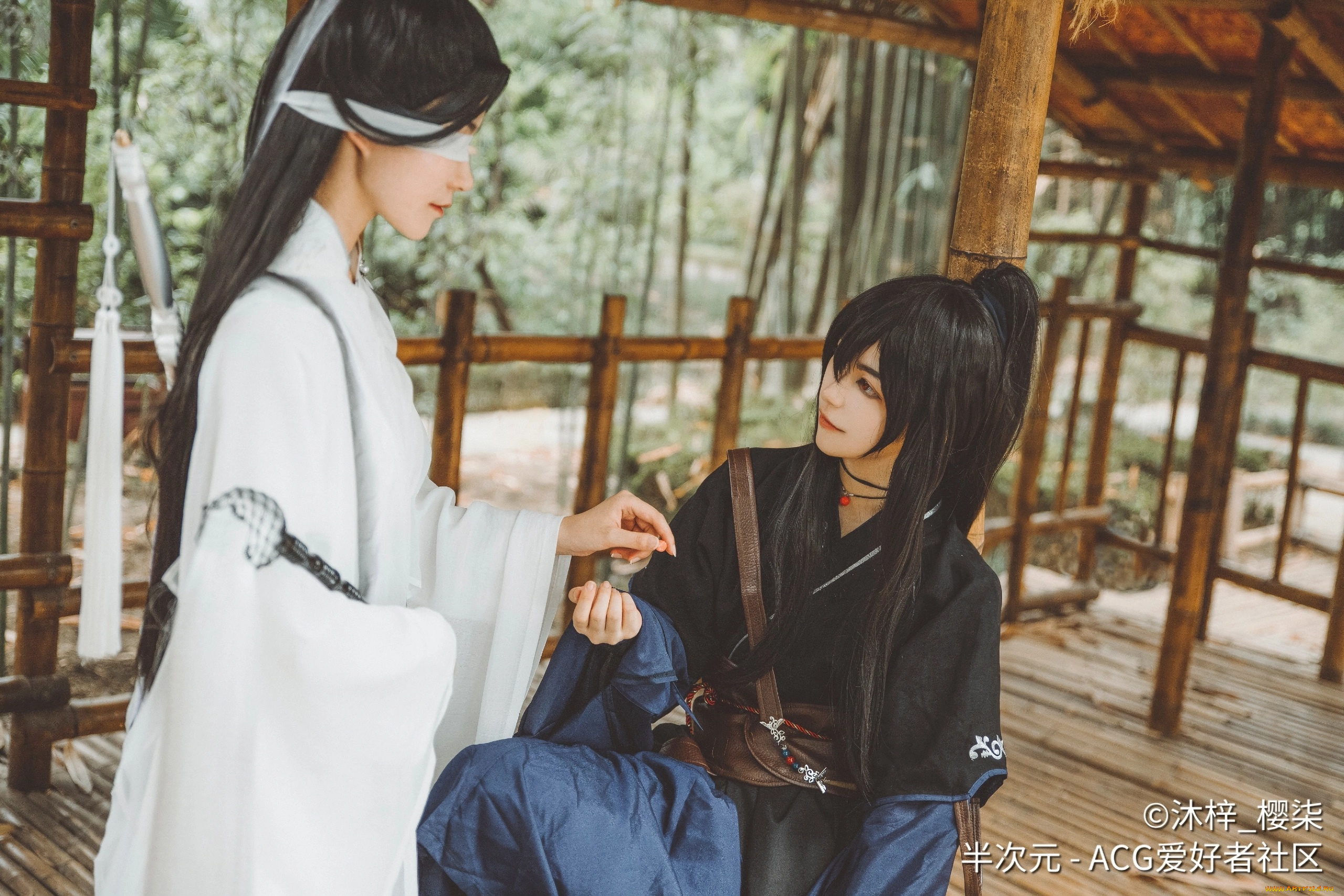 сюэ, ян, и, сяо, синчень, девушки, -, креатив, , косплей, косплей, сюэ, ян, сяо, синчень, зелень, магистр, дьявольского, культа