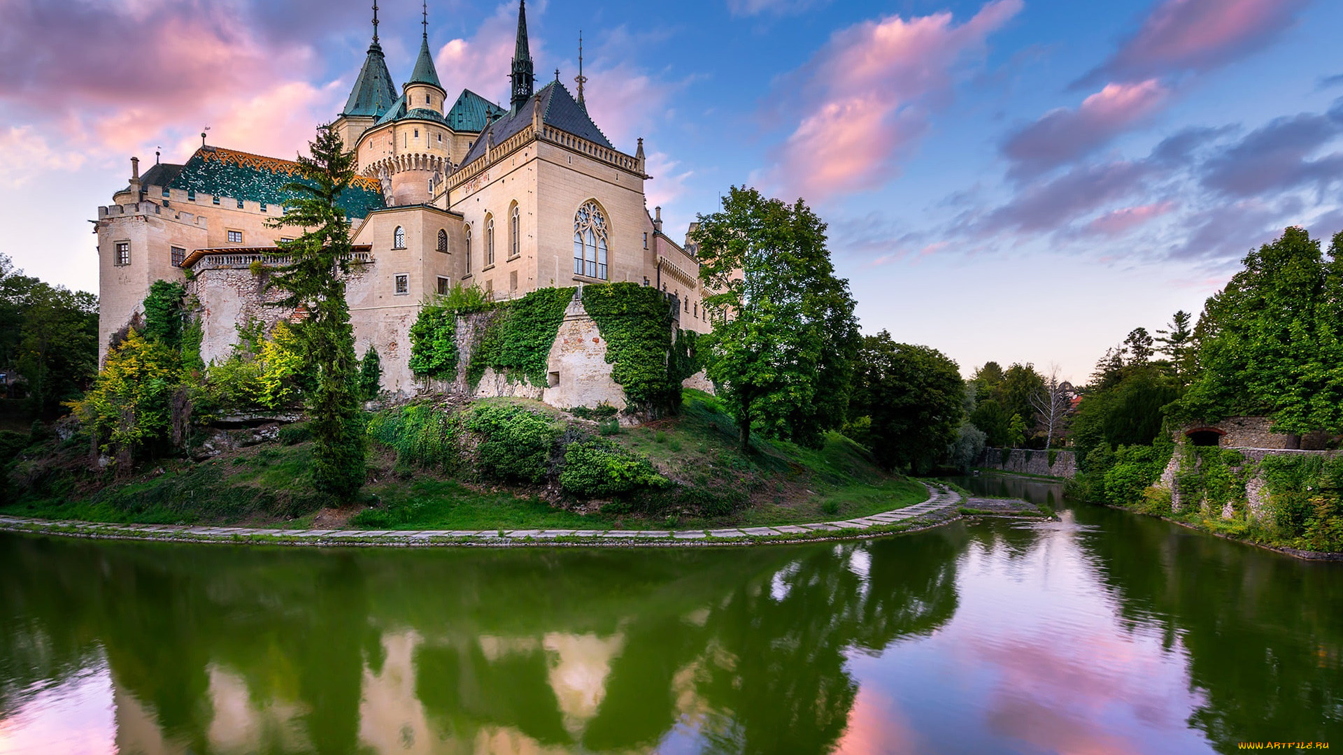bojnice, castle, slovakia, города, -, дворцы, , замки, , крепости, bojnice, castle