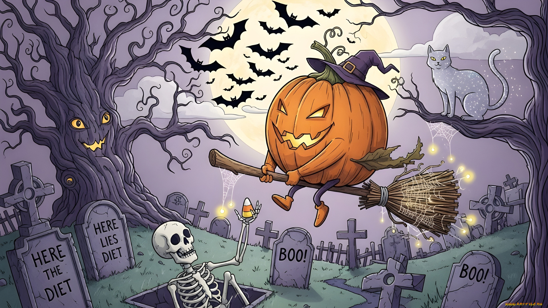 праздничные, хэллоуин
