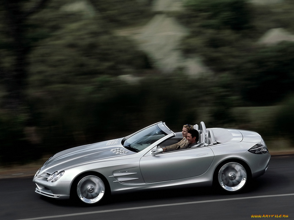 1999, mercedes, benz, vision, slr, roadster, автомобили