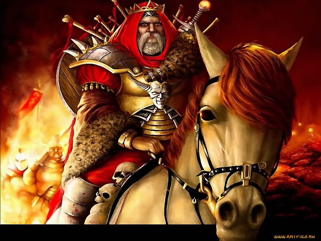 фэнтези, всадники, наездники