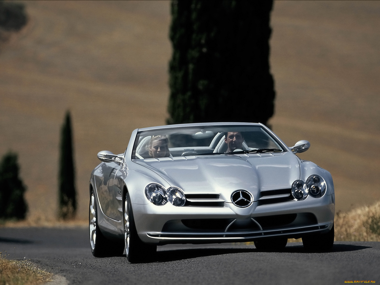1999, mercedes, benz, vision, slr, roadster, автомобили