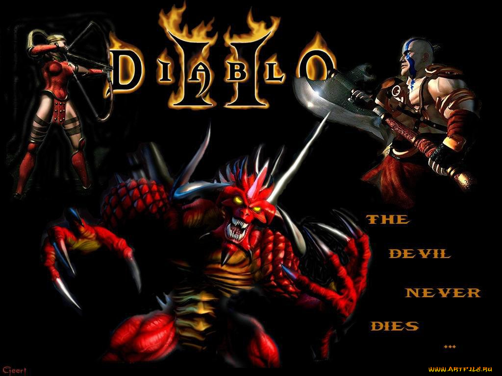 видео, игры, diablo, ii