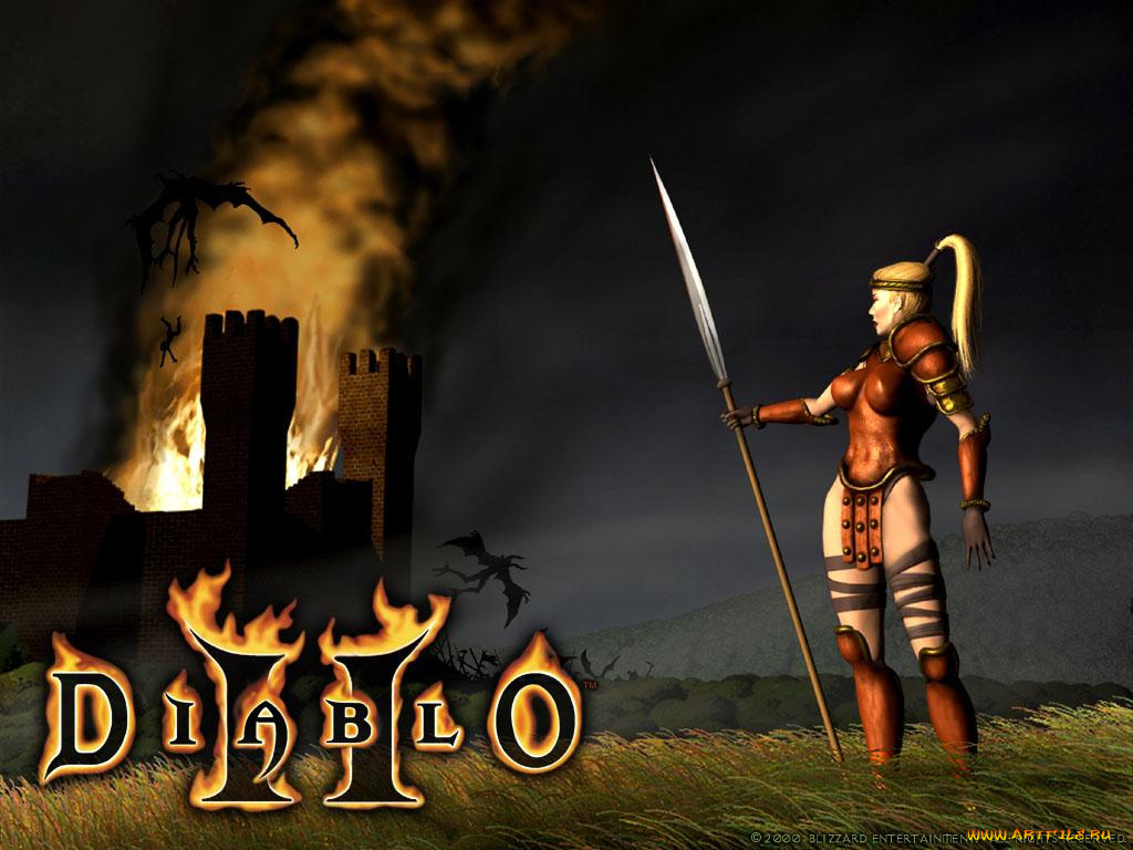 видео, игры, diablo, ii