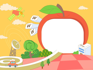 обоя векторная, графика