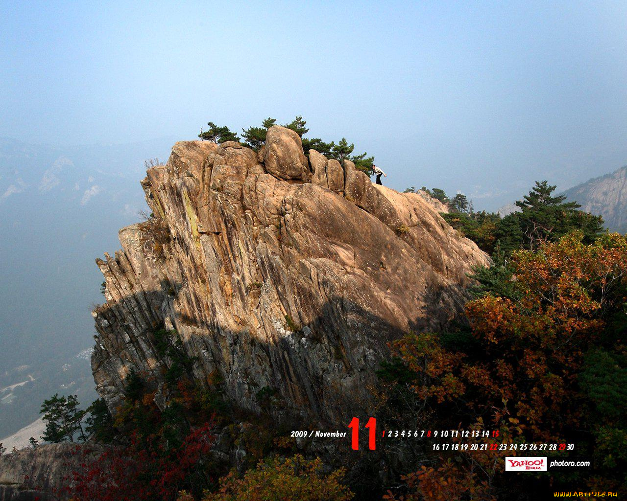 календари, природа