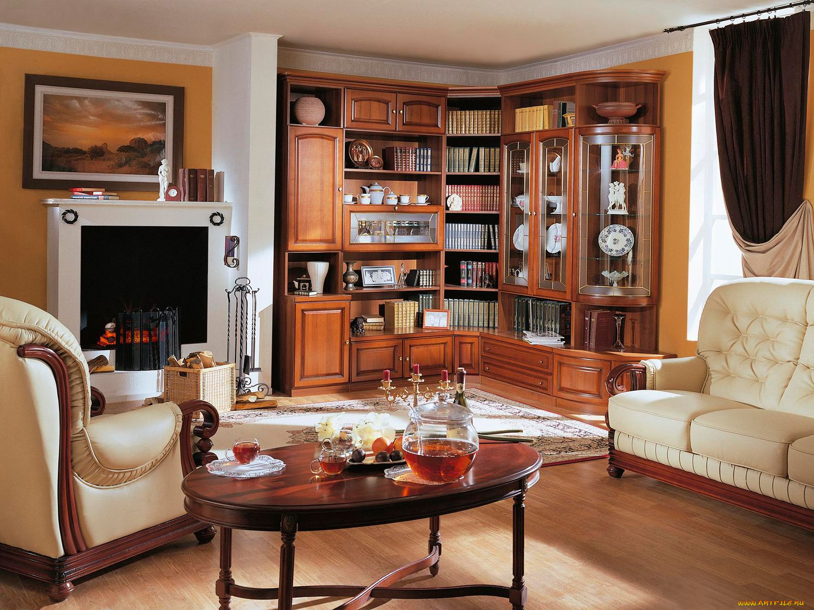 интерьер, гостиная