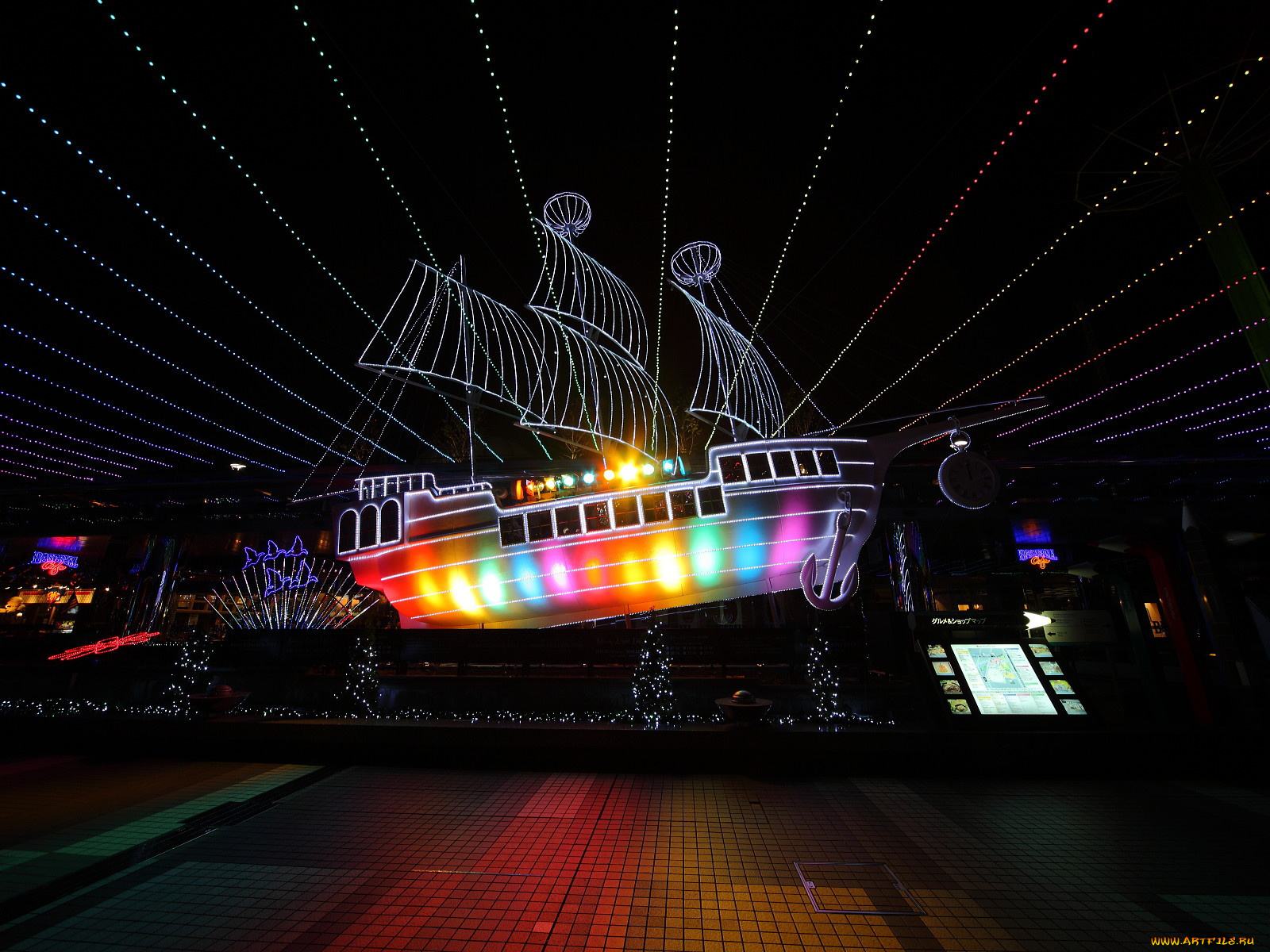 праздничные, новогодние, пейзажи