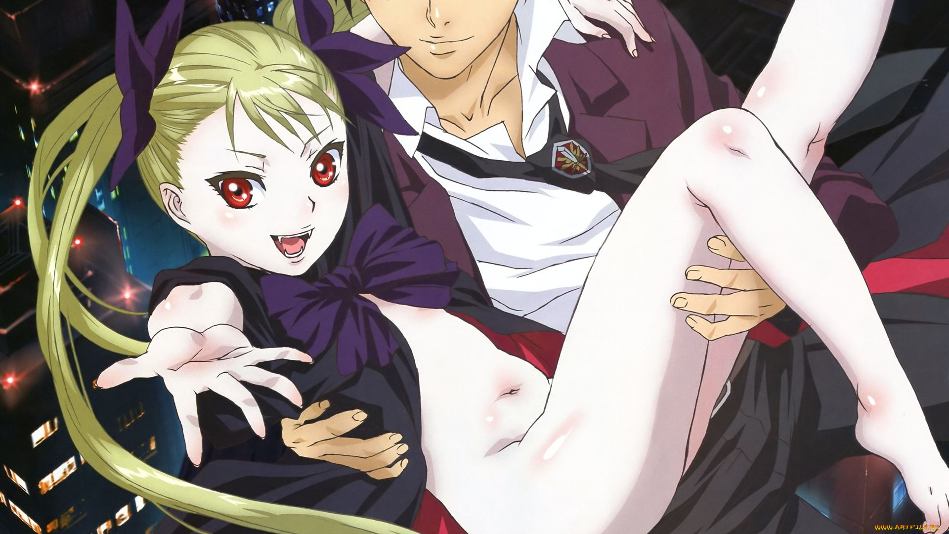 аниме, dance, in, the, vampire, bund